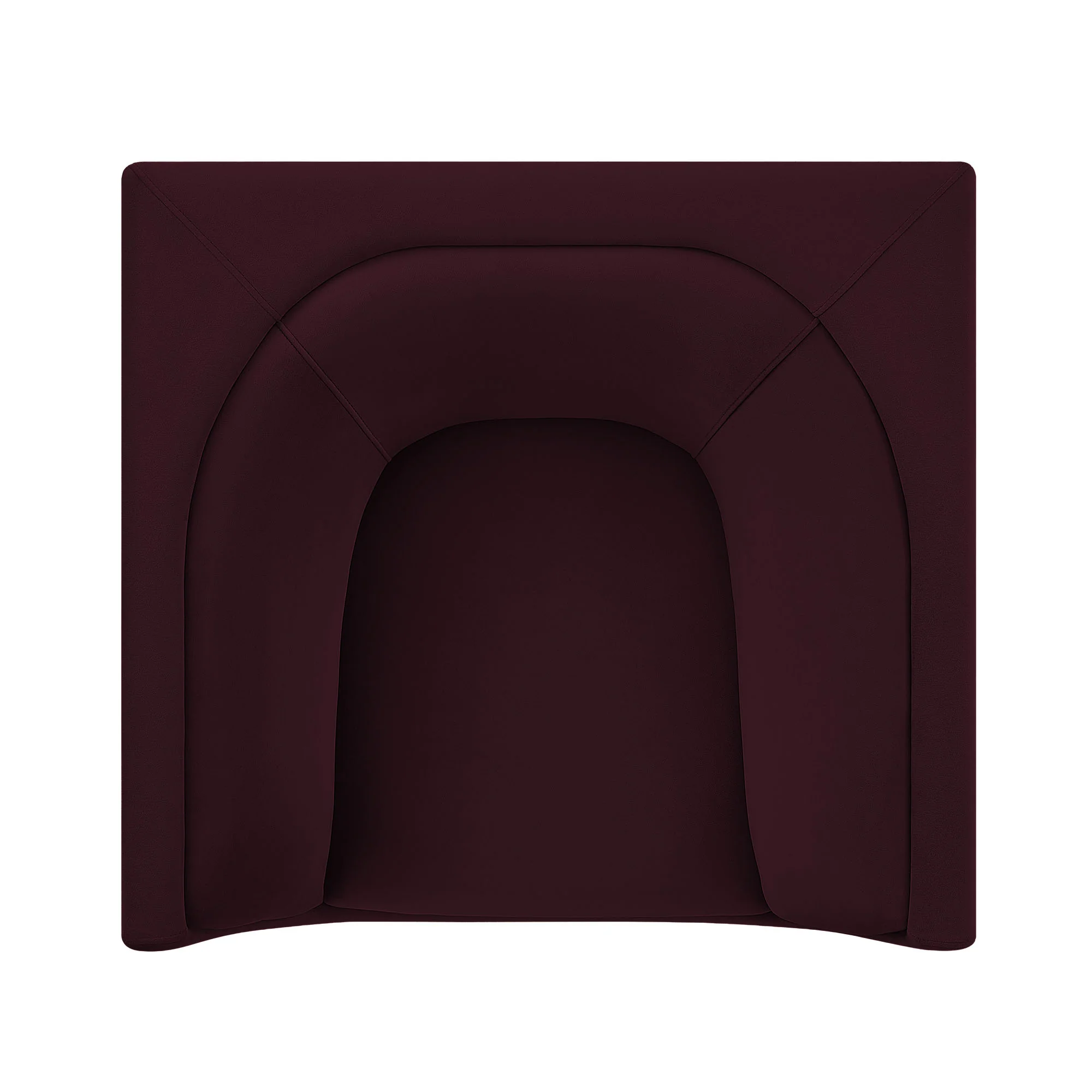 Hilda Curved Back Performance Velvet Armchair by Modway - Image 26