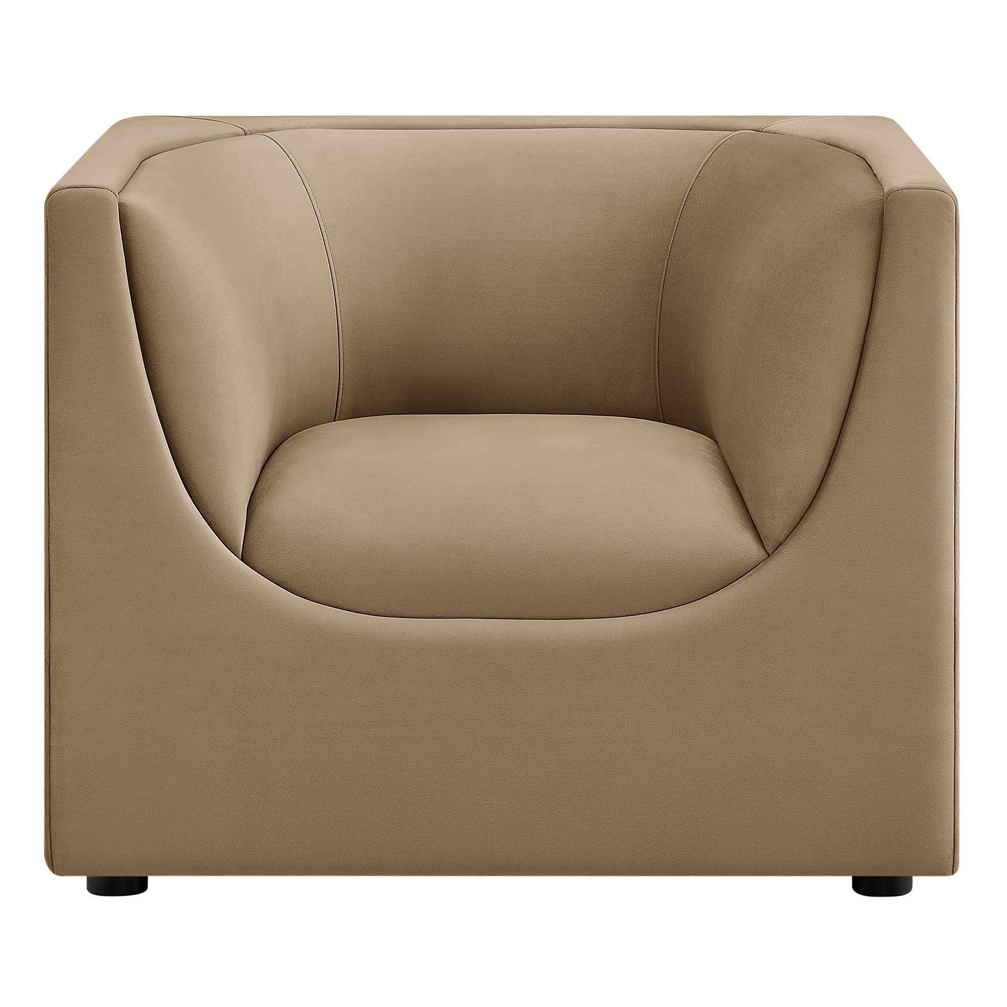 Hilda Curved Back Performance Velvet Armchair by Modway - Image 34