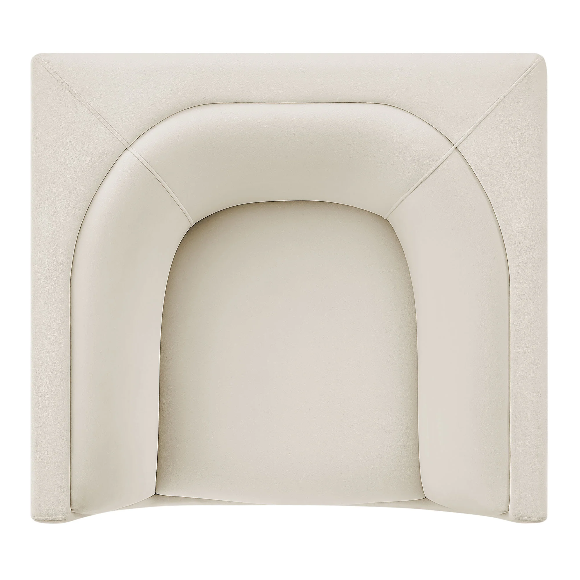 Hilda Curved Back Performance Velvet Armchair by Modway - Image 6