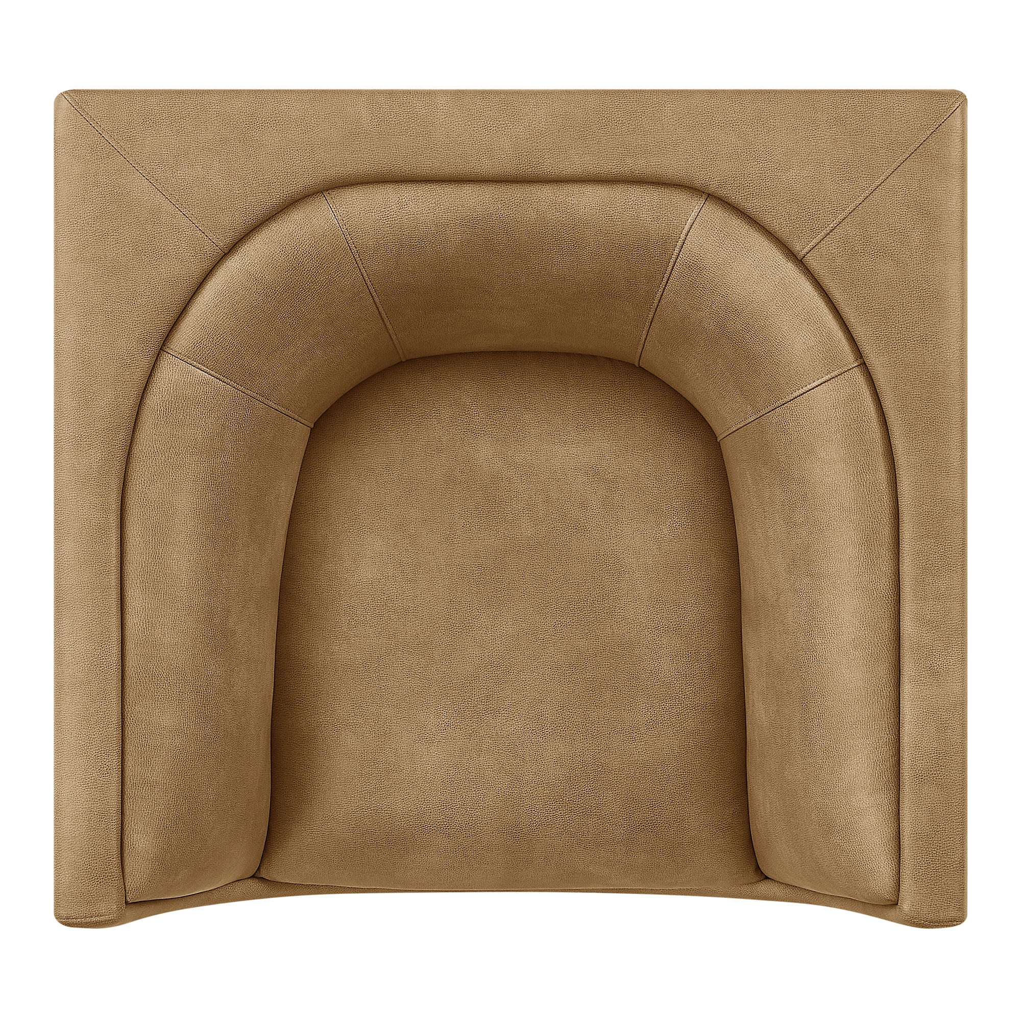 Hilda Curved Back Vegan Leather Armchair by Modway - Image 16