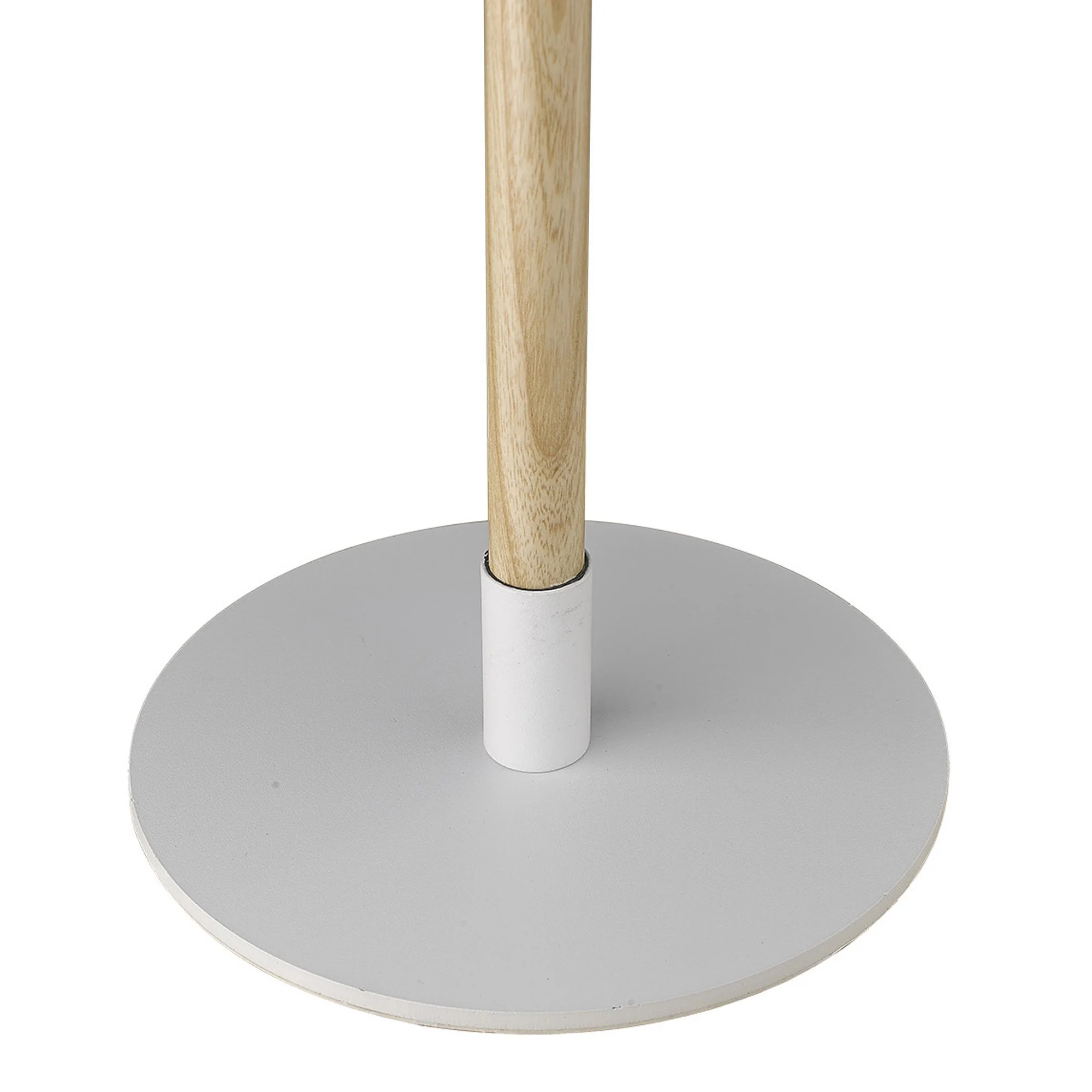 Hilyte 1-Light White Floor Lamp By Homeroots - Image 3