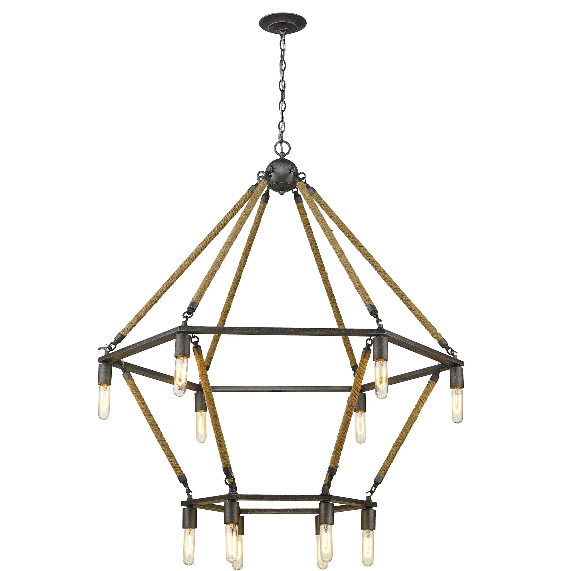 Holden 12-Light Antique Gray Wagon Wheel Chandelier By Homeroots - Image 8