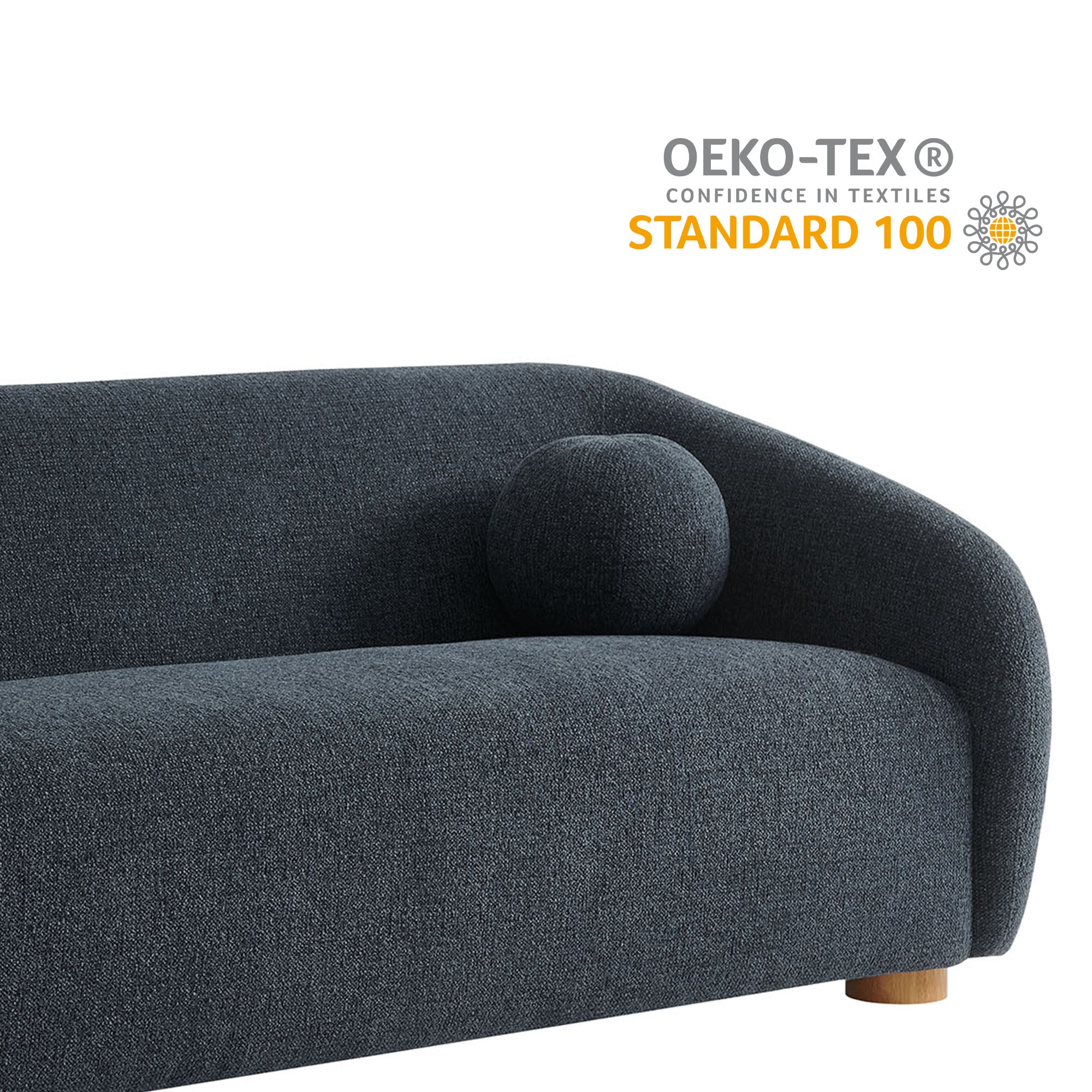 Holland 85" Chenille Fabric Sofa by Modway - Image 20