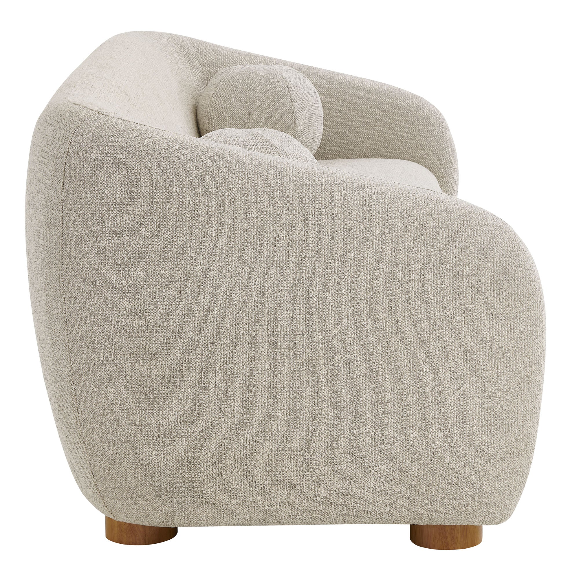 Holland 85" Chenille Fabric Sofa by Modway - Image 3