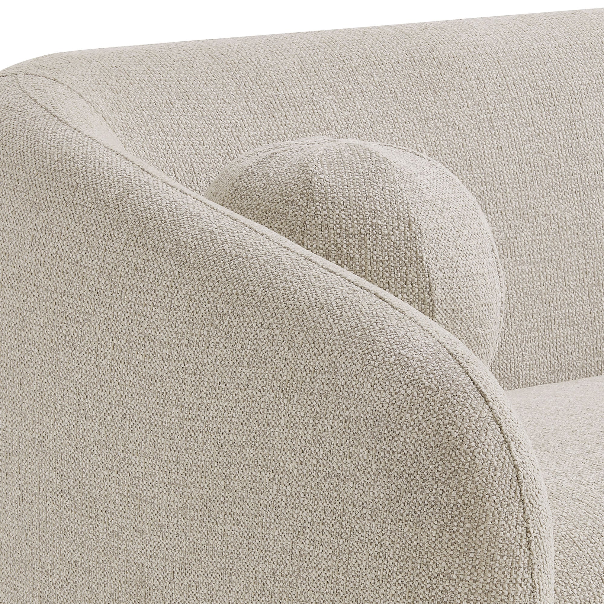 Holland 85" Chenille Fabric Sofa by Modway - Image 6