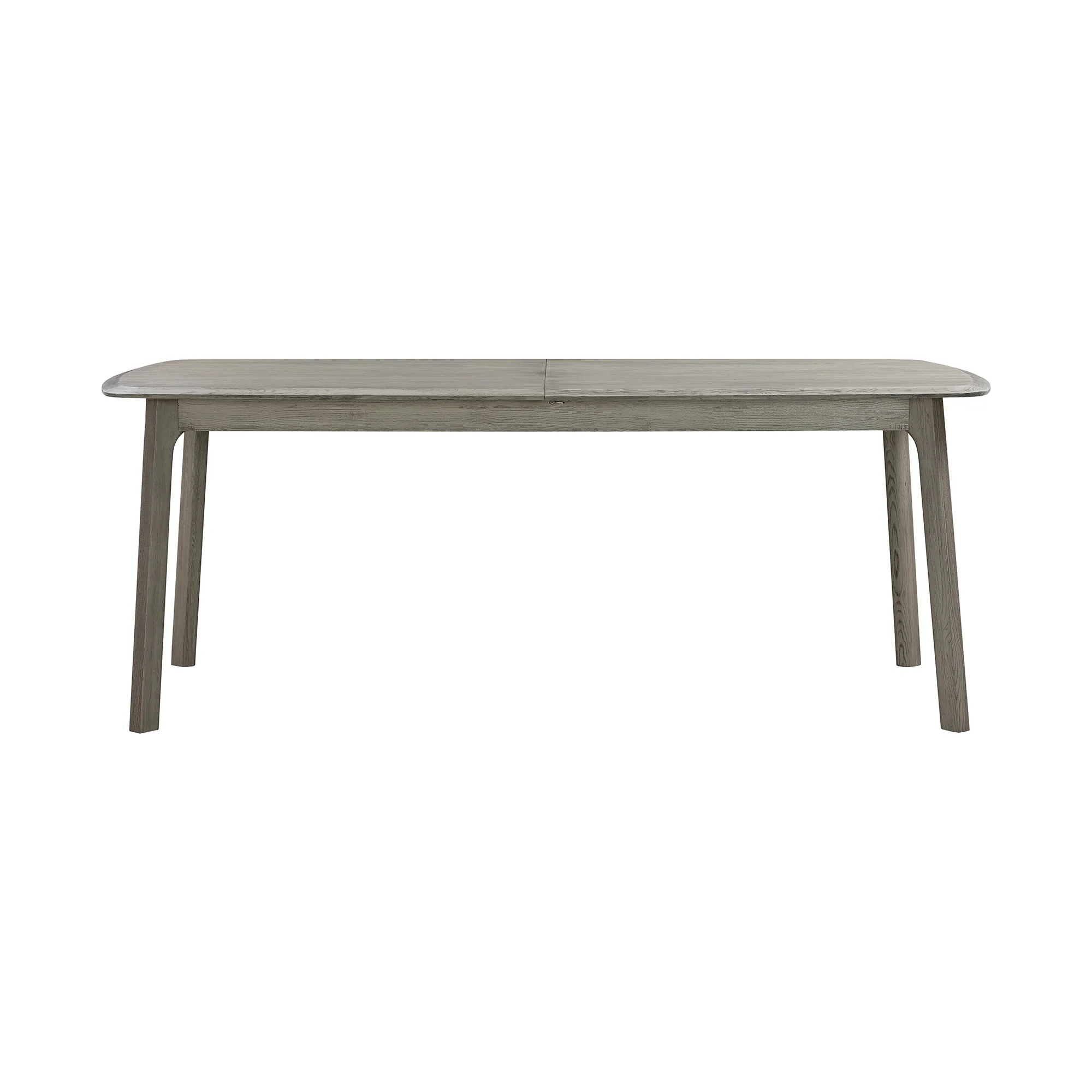 Holland Extendable Rectangle 98" Dining Table in Grey Oak By Armen Living - Image 2