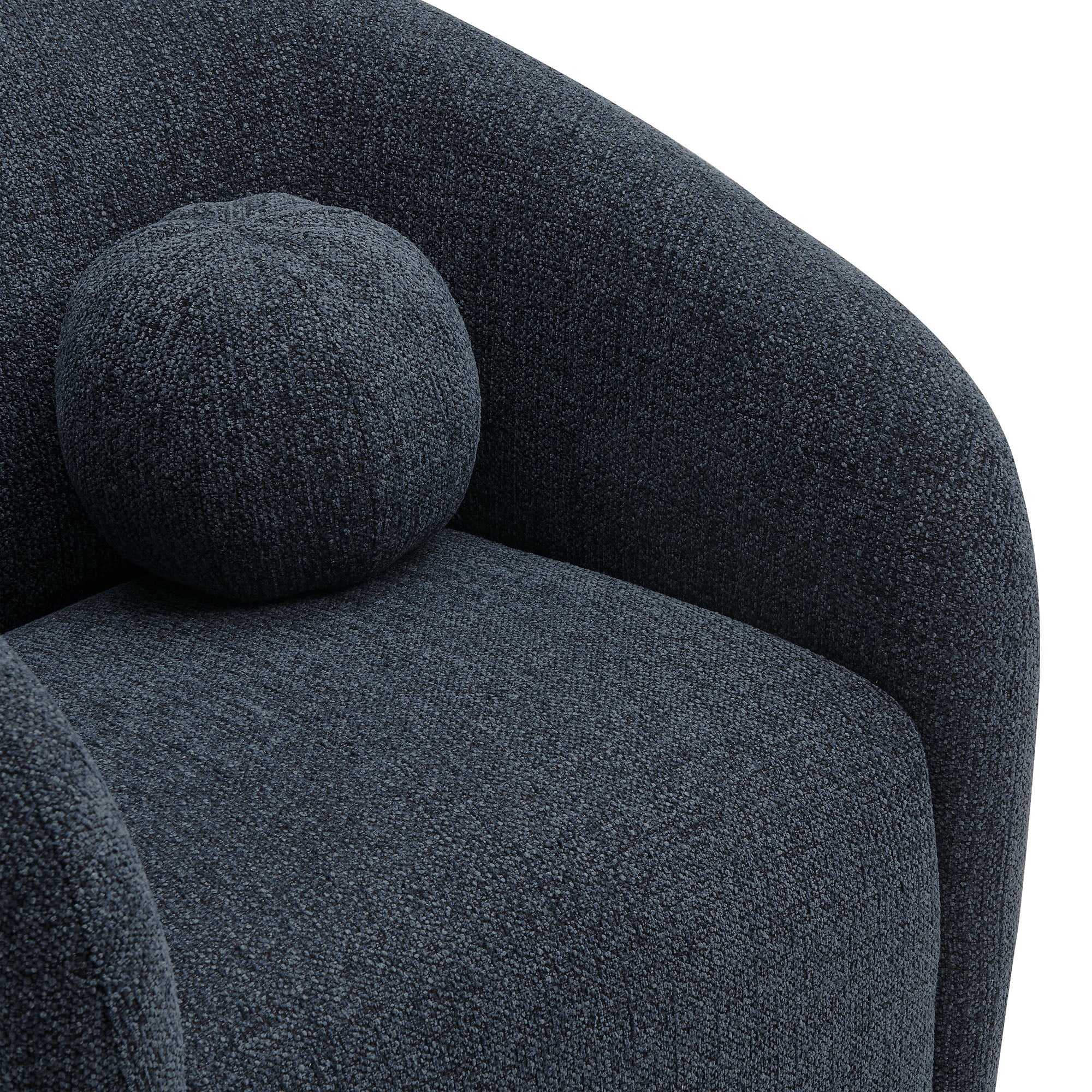 Holland Swivel Chenille Fabric Armchair by Modway - Image 15