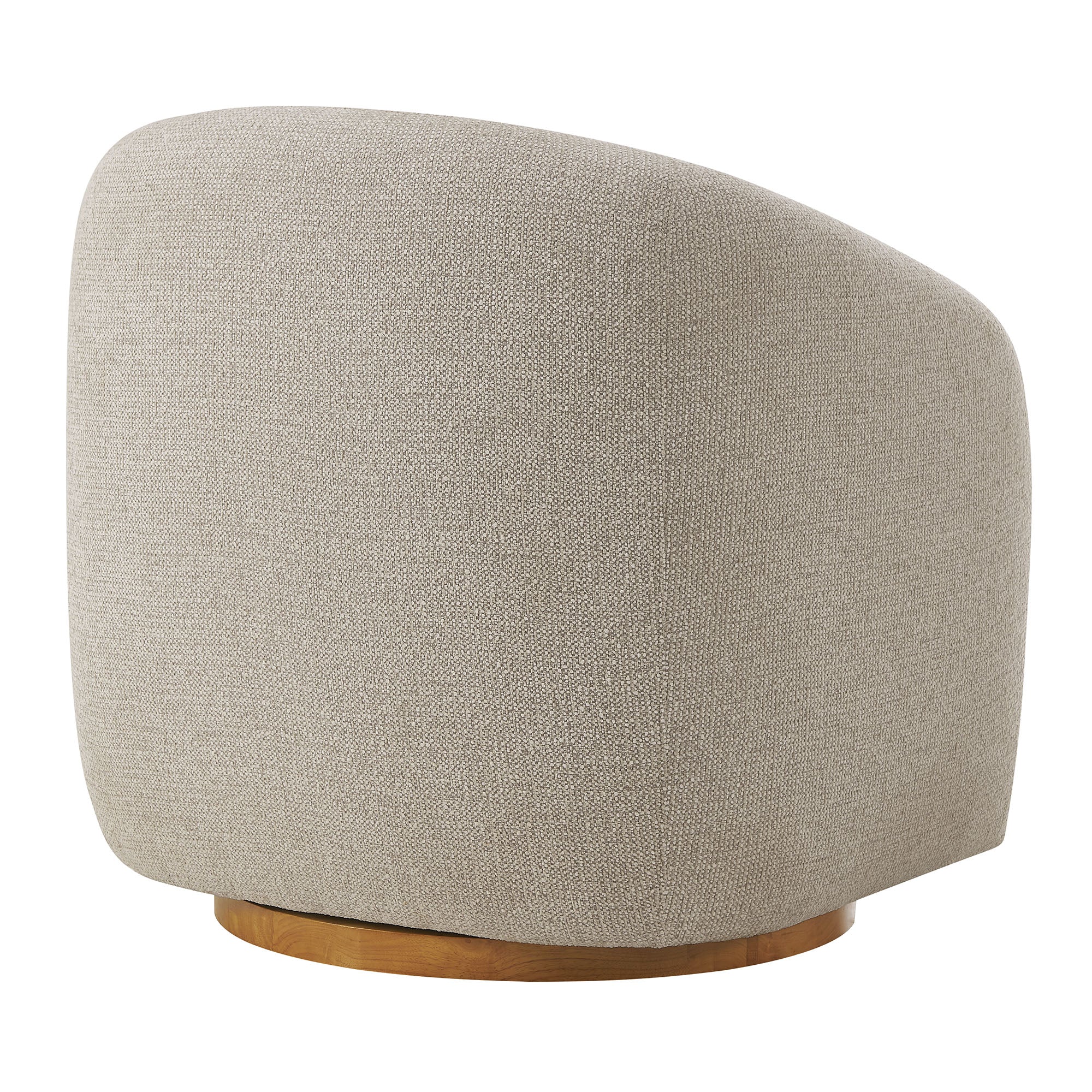 Holland Swivel Chenille Fabric Armchair by Modway - Image 4