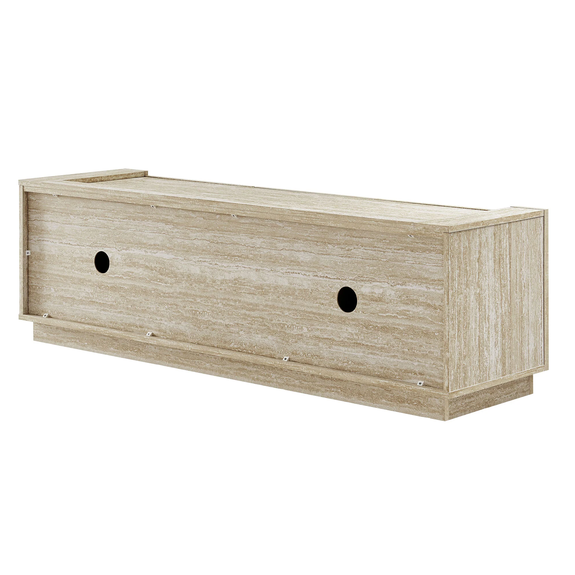 Hollis 59" Travertine TV Stand by Modway - Image 4