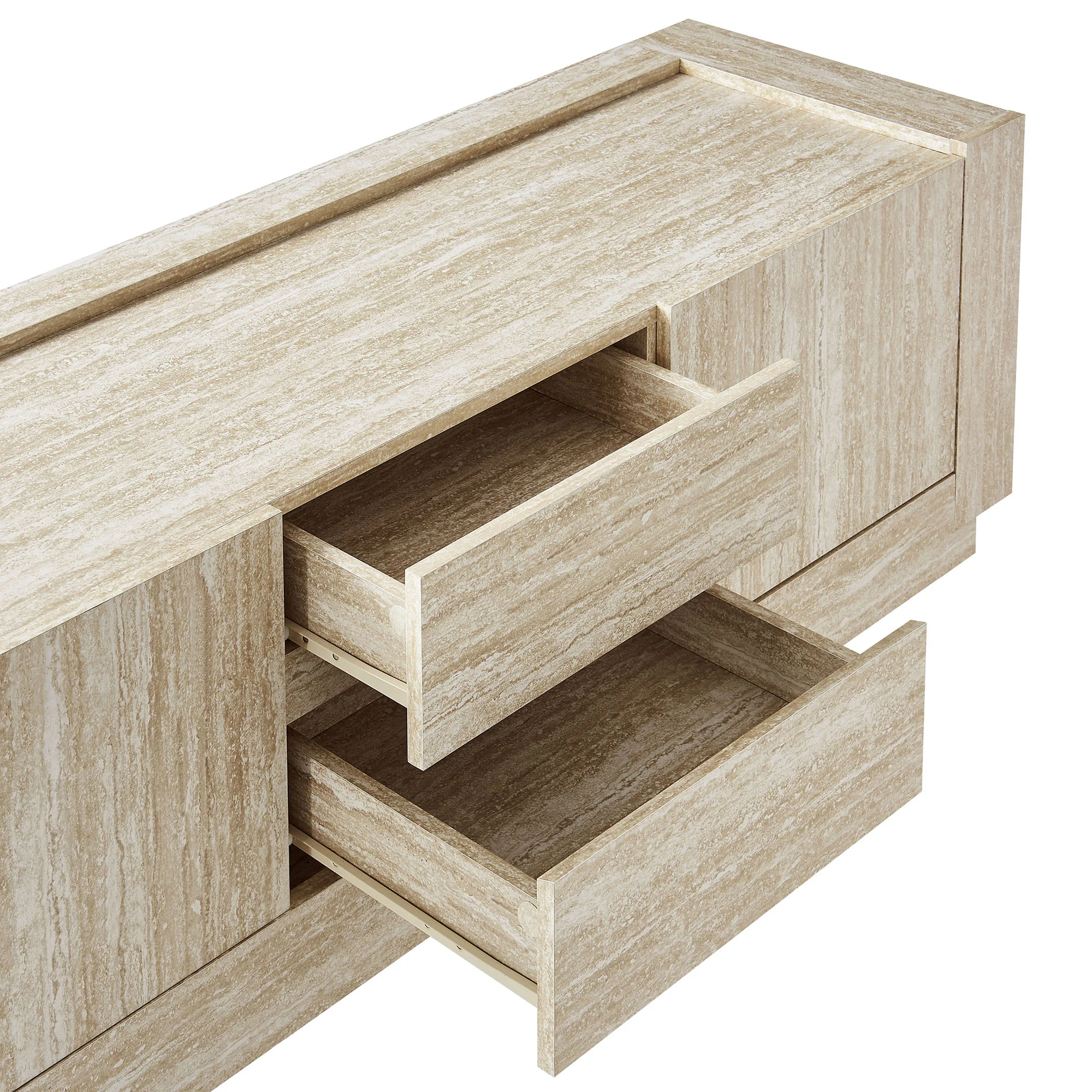 Hollis 59" Travertine TV Stand by Modway - Image 7