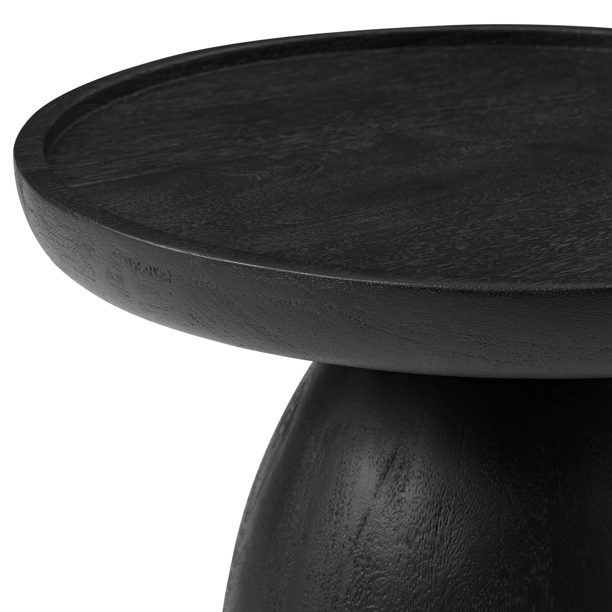 Holloway Round Wood Side Table by Modway - Image 4