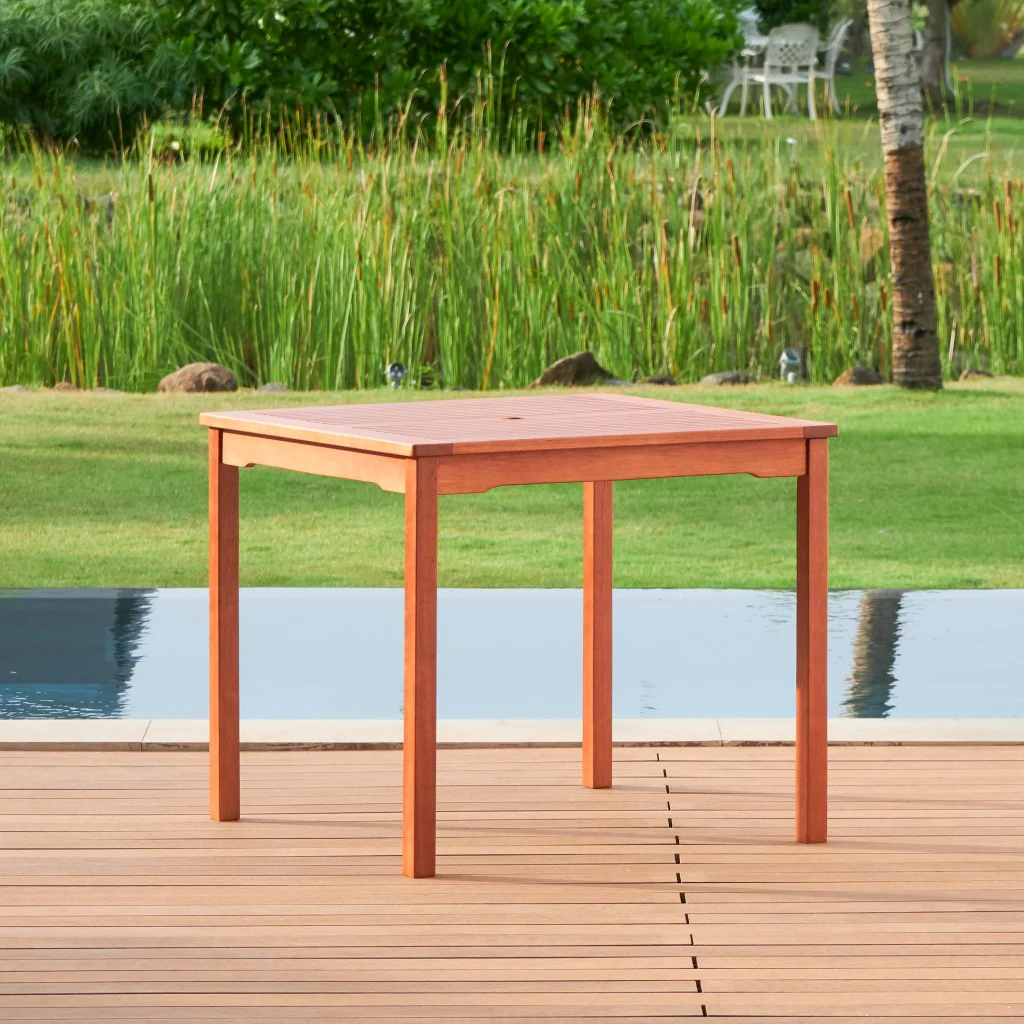 Honey Stacking Table By Homeroots - Image 2