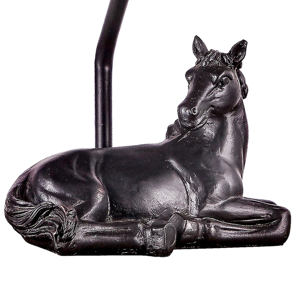 Horse Rests Peacefully Accent Lamp By Homeroots - Image 2