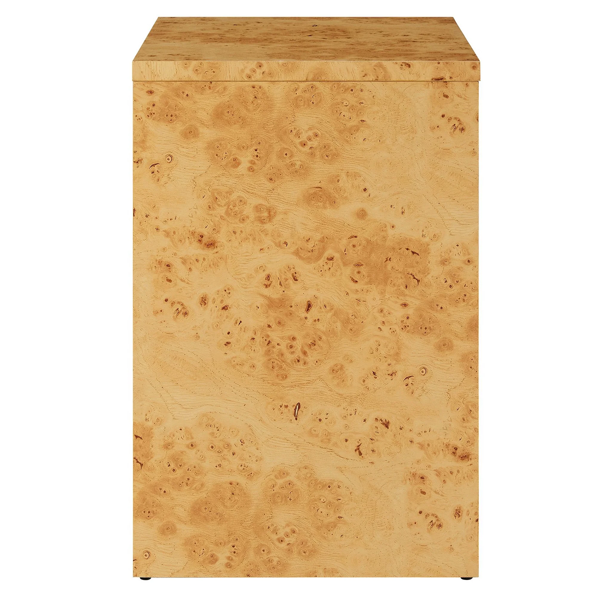 Hudson 1-Drawer Burl Wood Nightstand With Shelf by Modway - Image 3