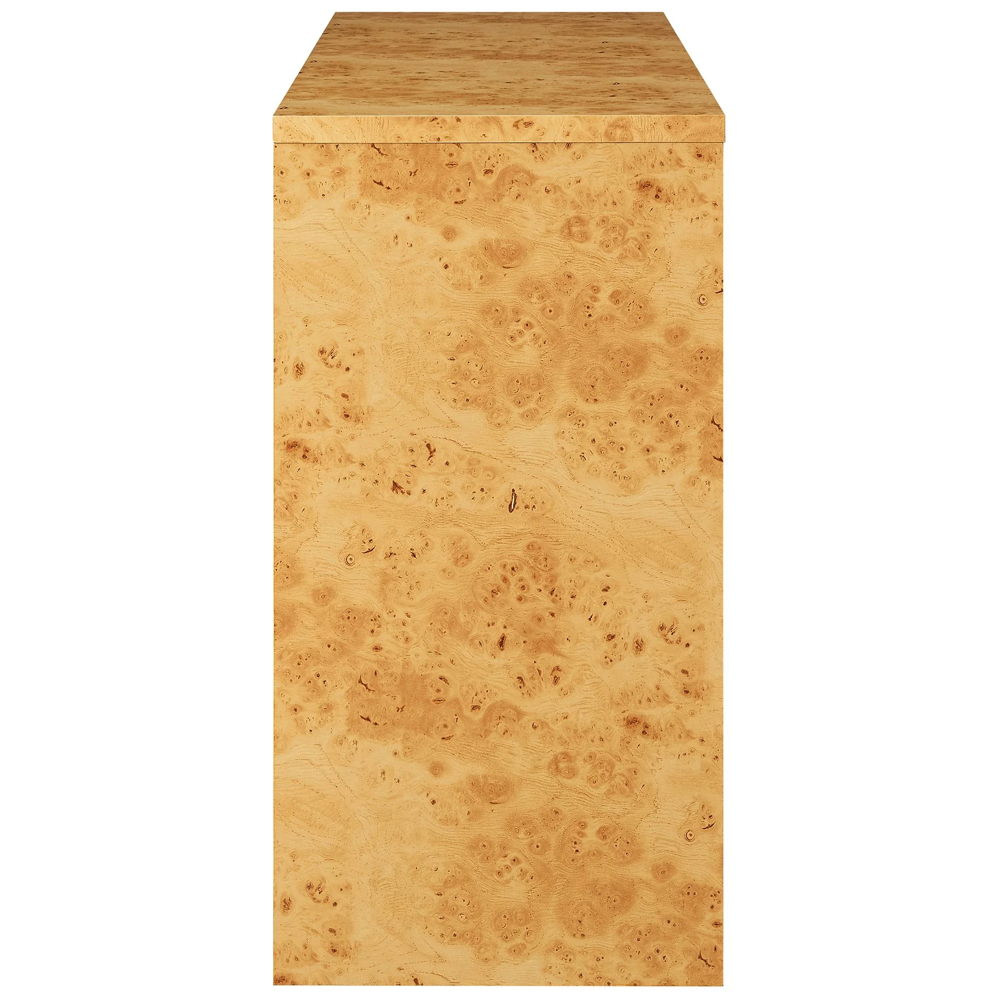 Hudson 2-Drawer Burl Wood Console Table by Modway - Image 3