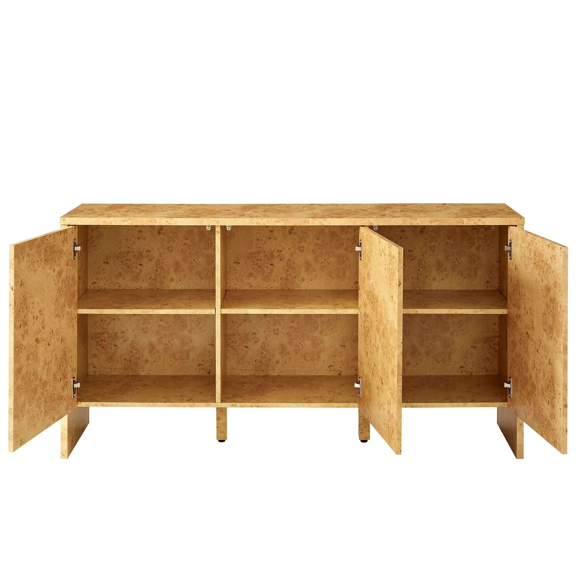 Hudson 60" Burl Wood Sideboard by Modway - Image 6