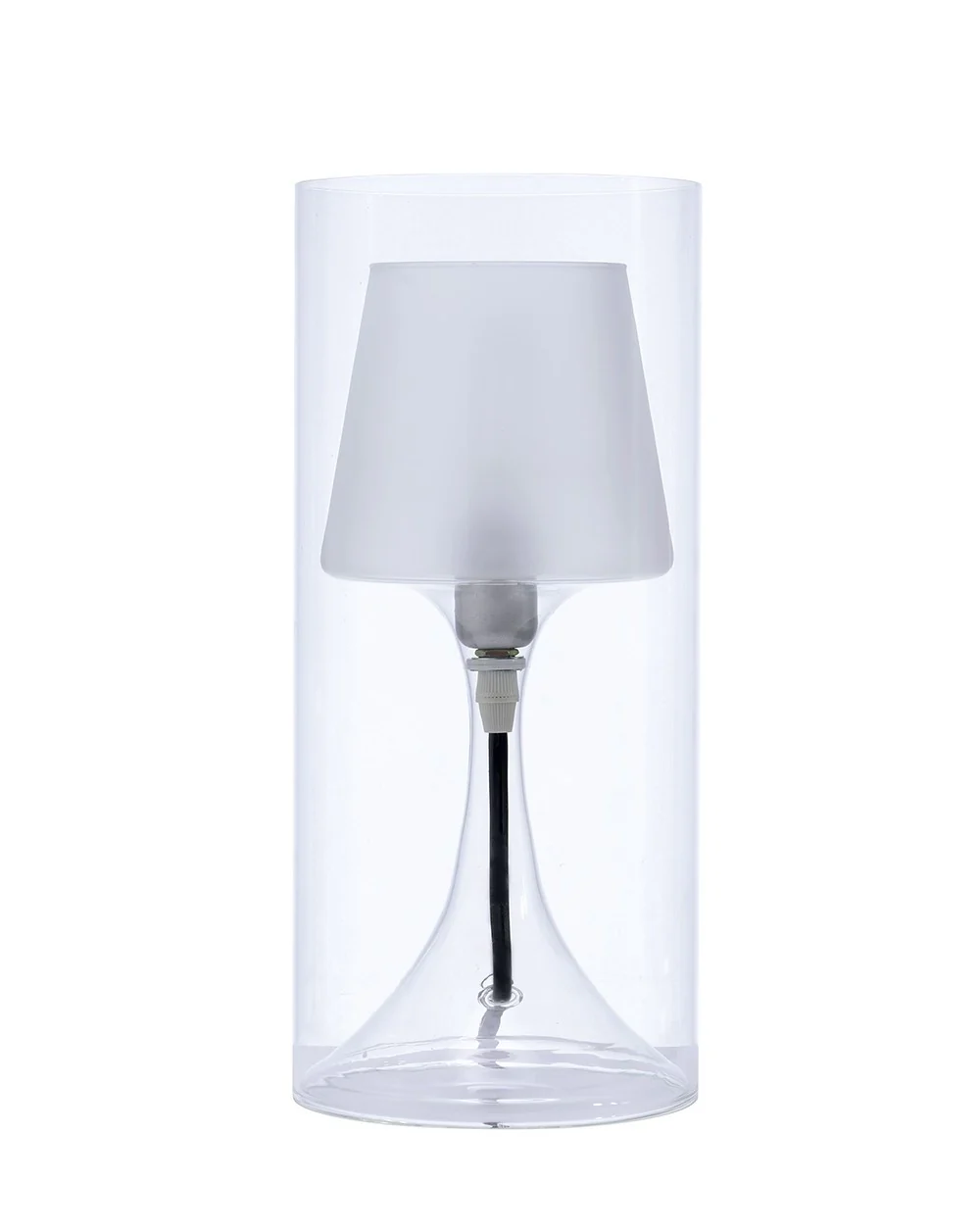 Hurricane Vase Table Lamp By Homeroots - Image 3
