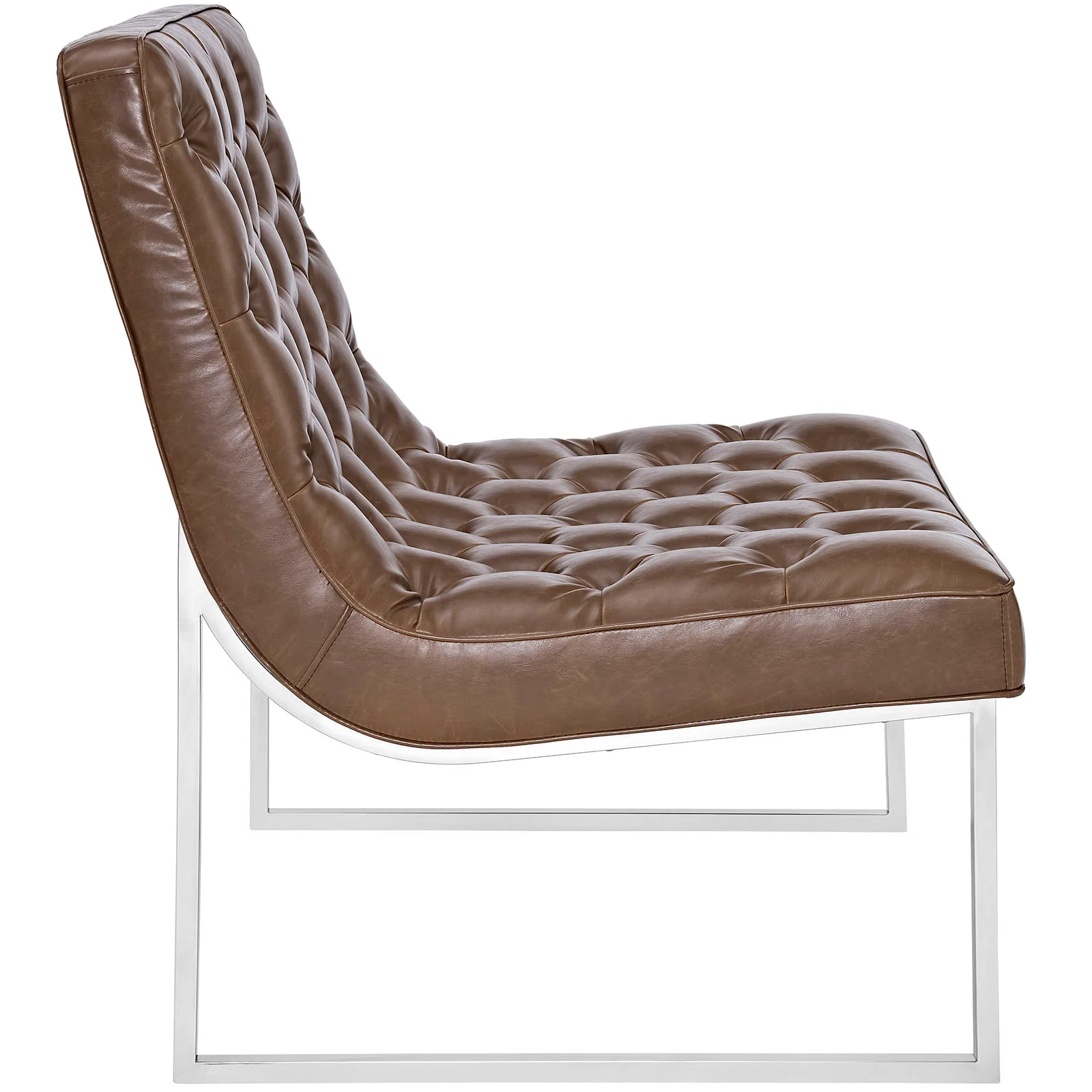 Ibiza Upholstered Vinyl Lounge Chair By Modway - EEI-2089 - Image 3