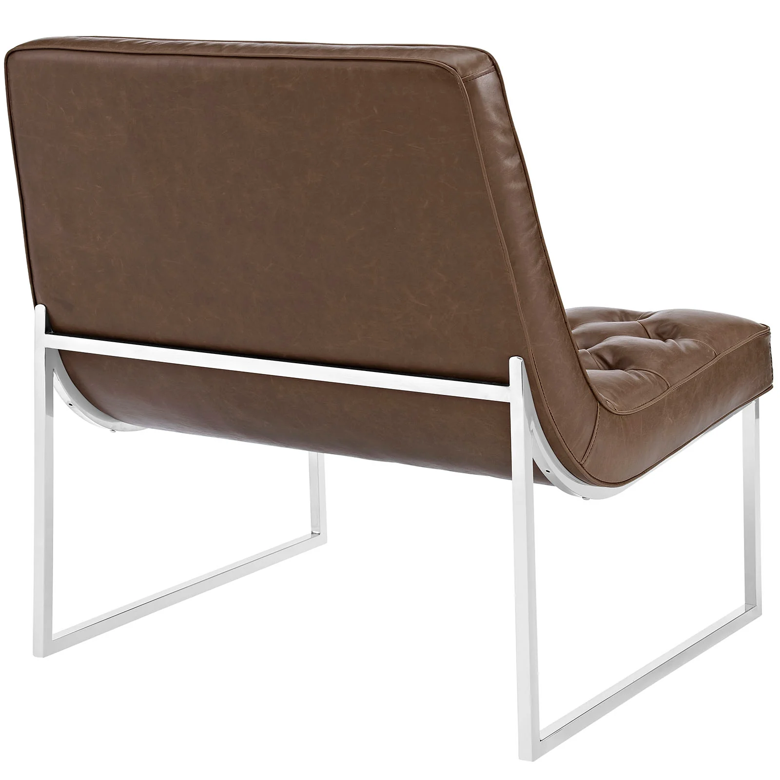 Ibiza Upholstered Vinyl Lounge Chair By Modway - EEI-2089 - Image 4