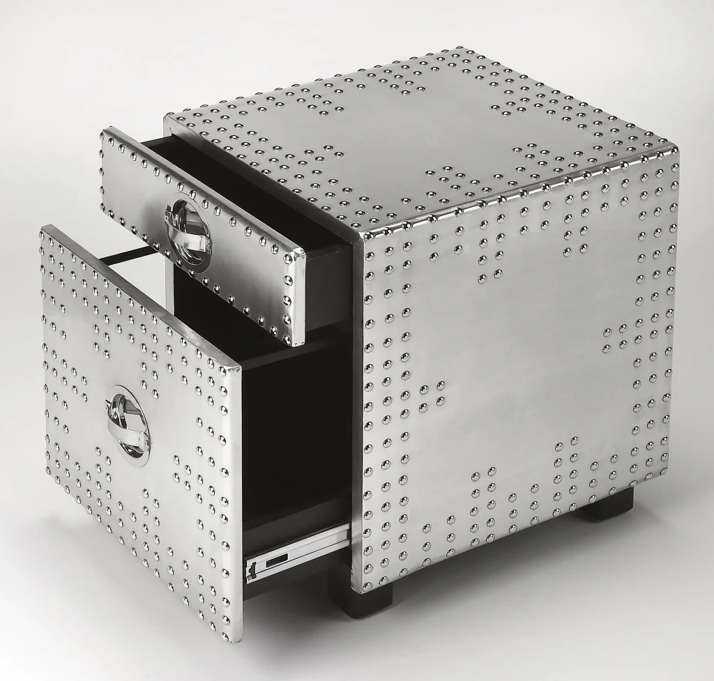 Iconic Aviator File Cabinet By Homeroots - Image 2