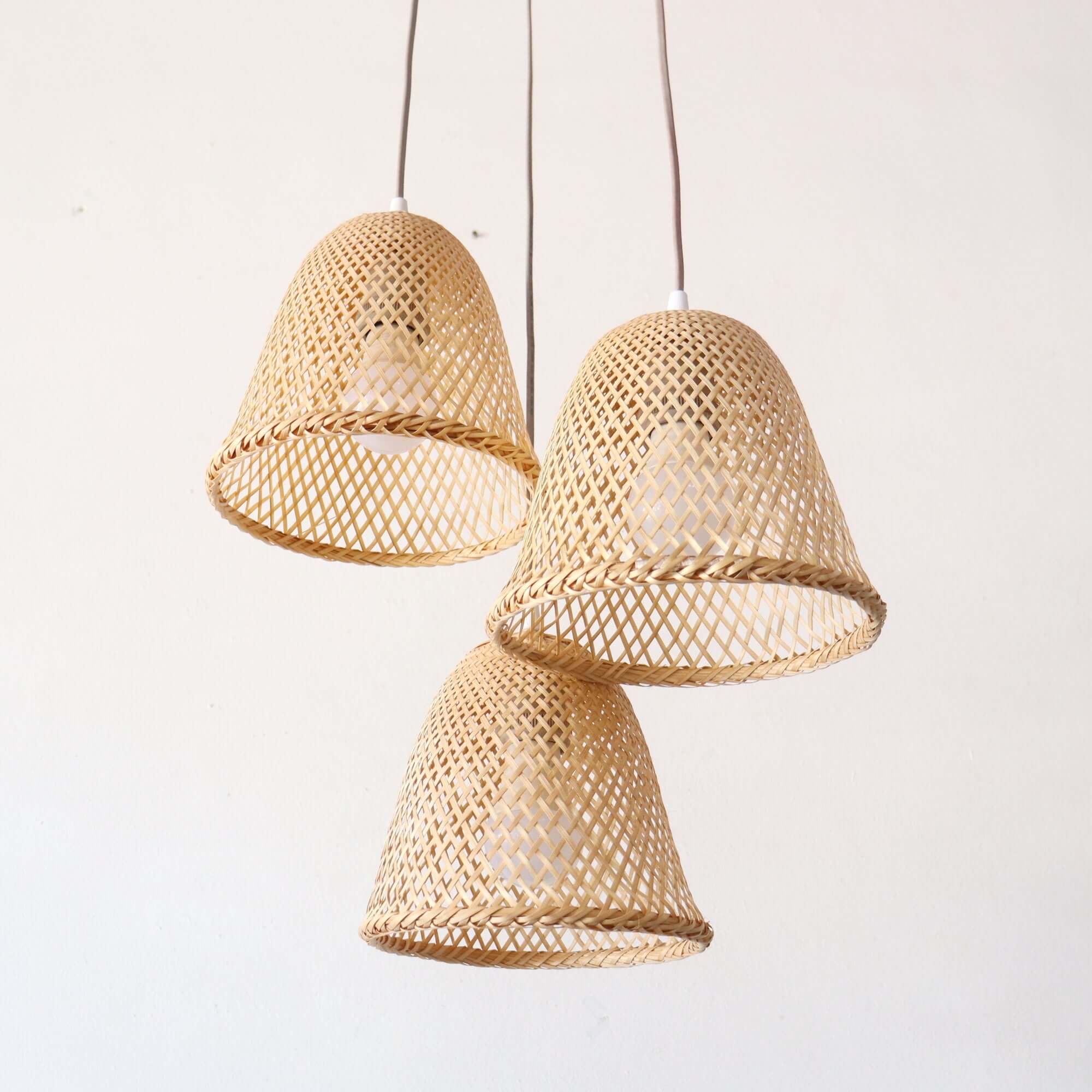 Iia - Bamboo Pendant Light Shade By Thaihome - Image 10