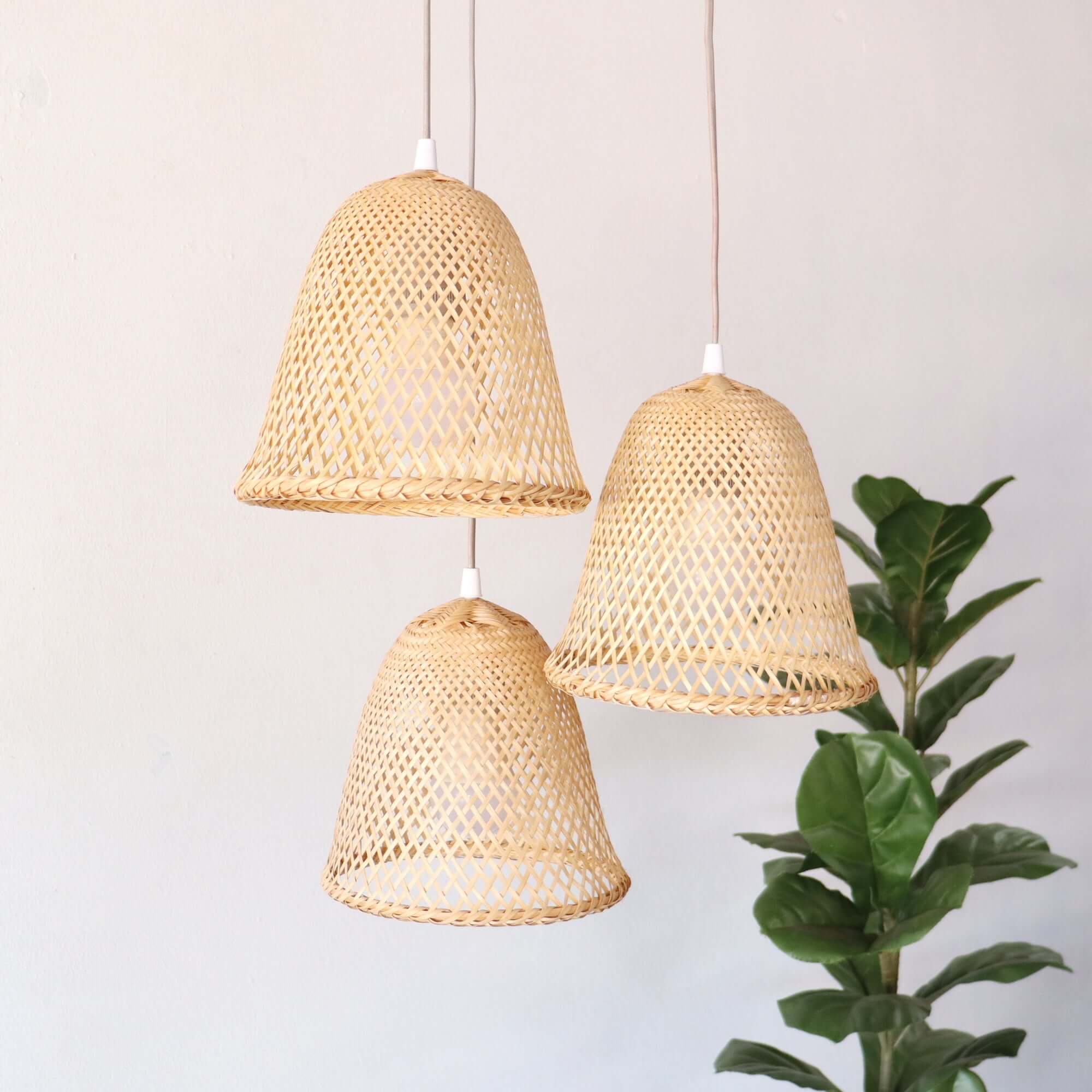 Iia - Bamboo Pendant Light Shade By Thaihome - Image 2