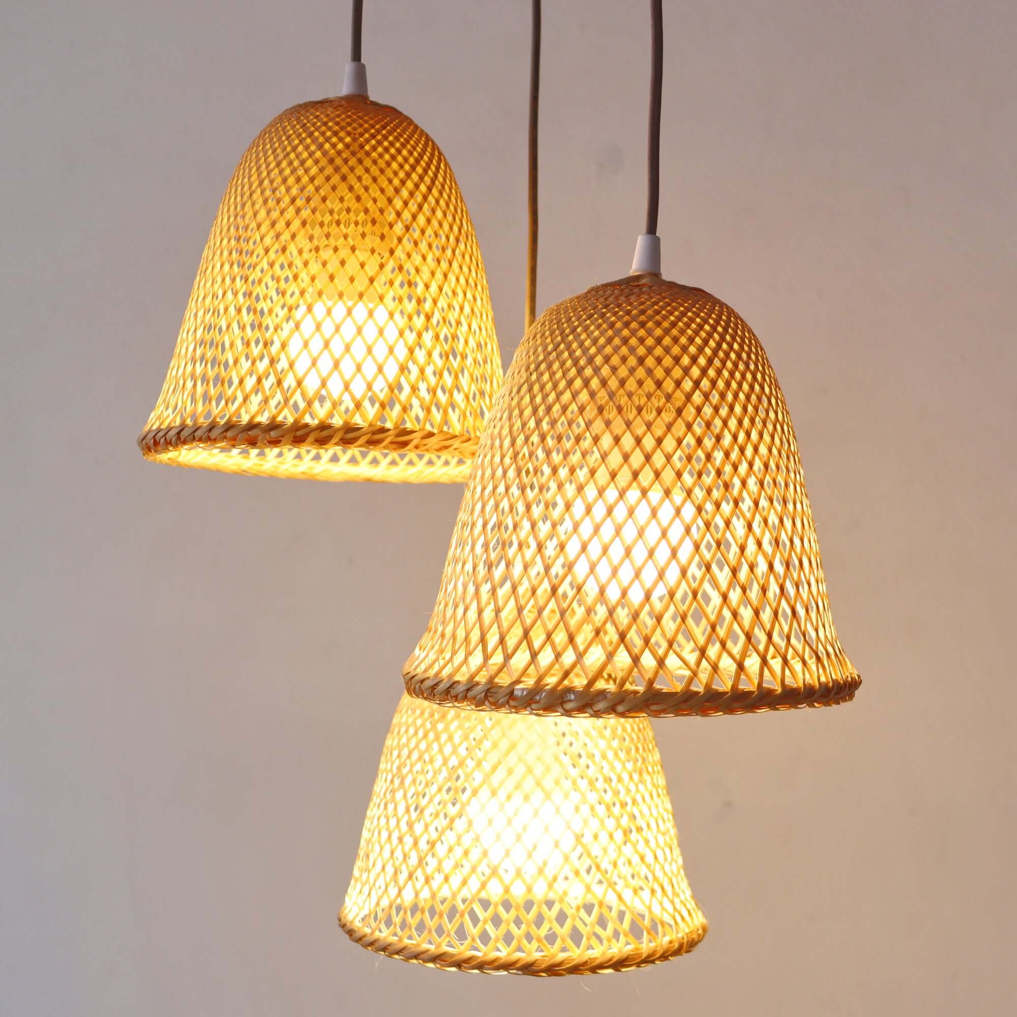 Iia - Bamboo Pendant Light Shade By Thaihome - Image 3