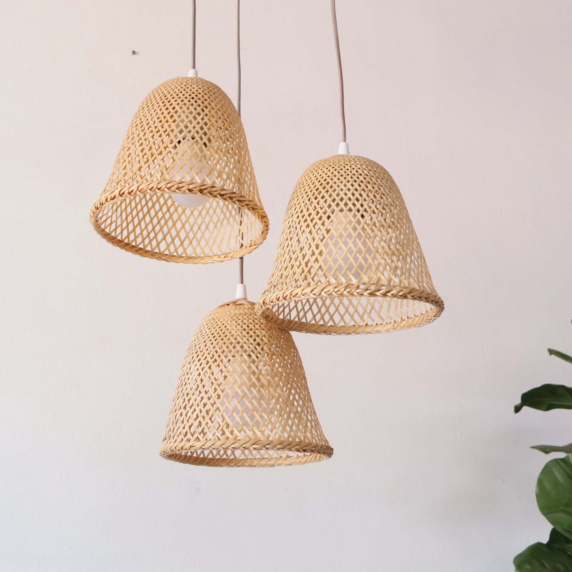Iia - Bamboo Pendant Light Shade By Thaihome - Image 4