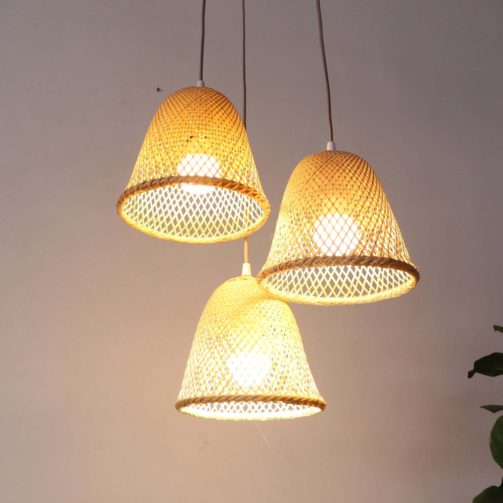 Iia - Bamboo Pendant Light Shade By Thaihome - Image 5