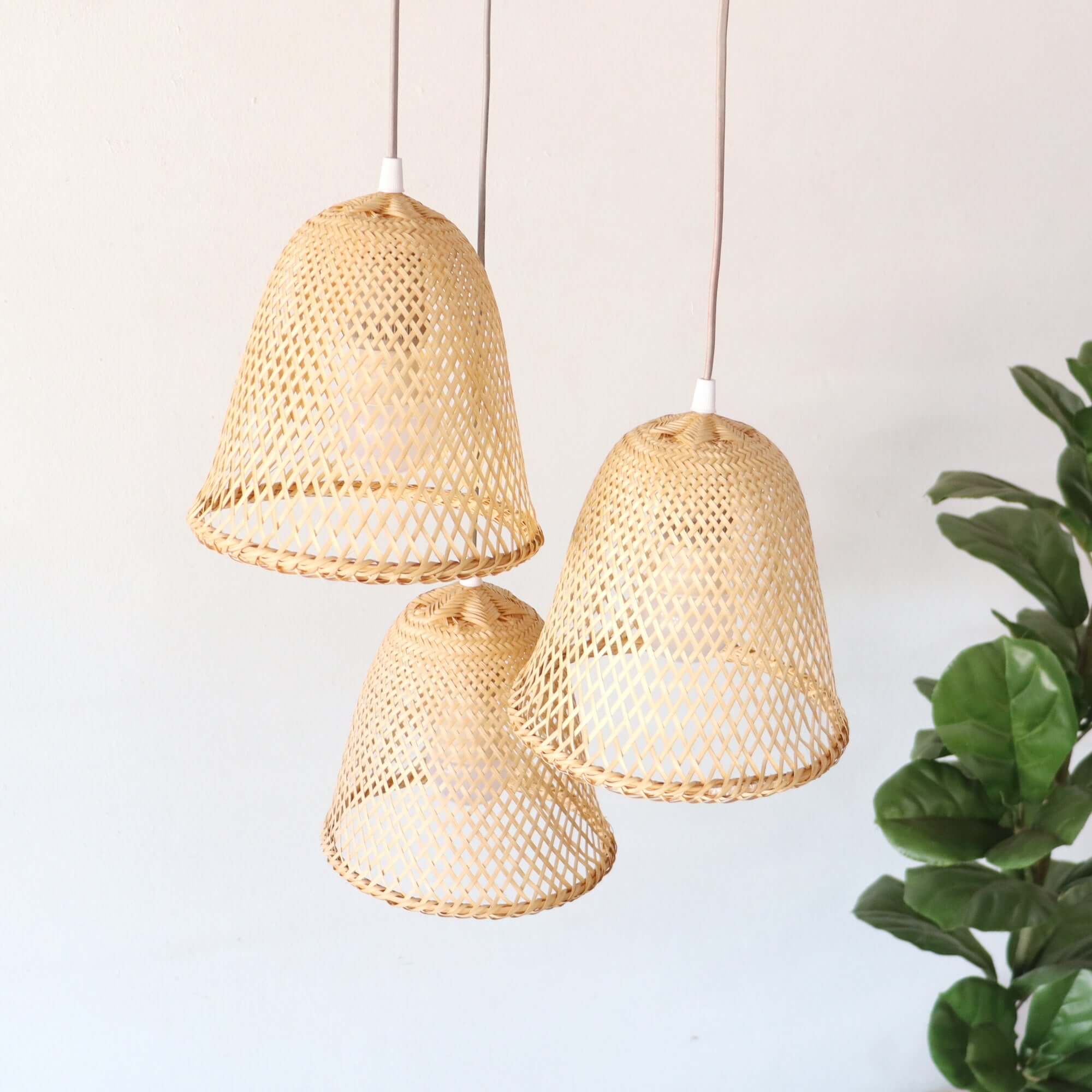 Iia - Bamboo Pendant Light Shade By Thaihome - Image 7