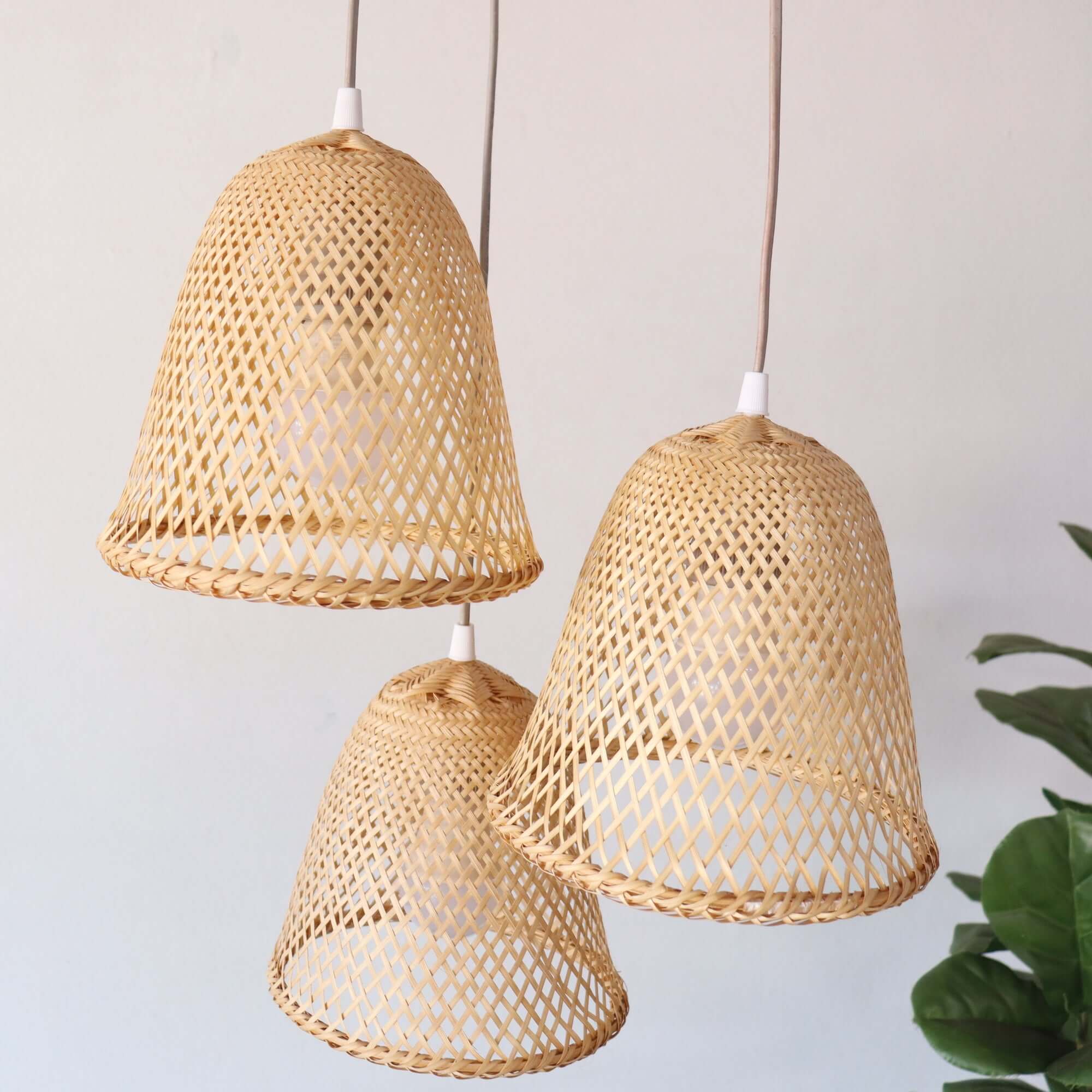 Iia - Bamboo Pendant Light Shade By Thaihome - Image 9