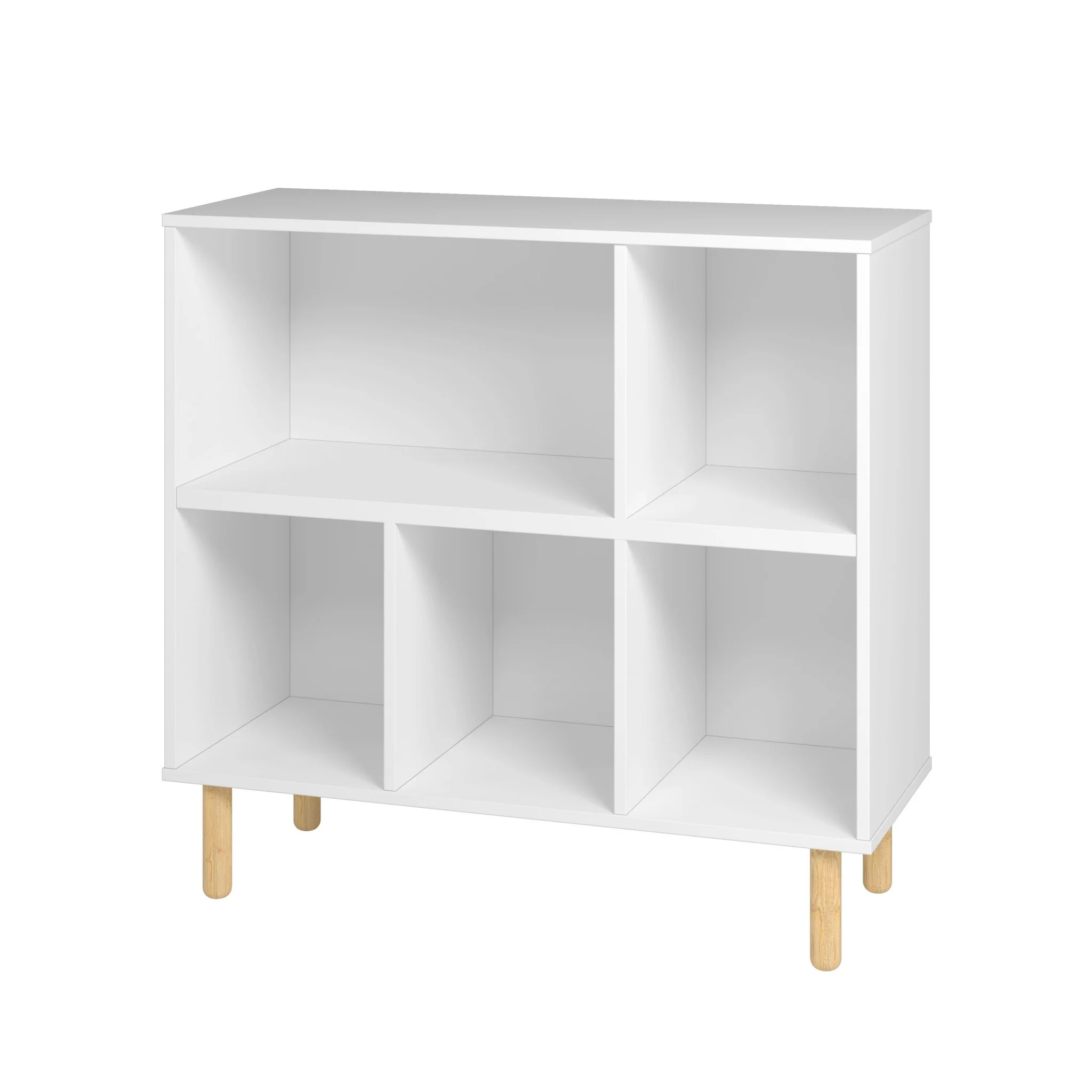 Iko White Open Cubbie Shelving Unit By Homeroots - Image 2