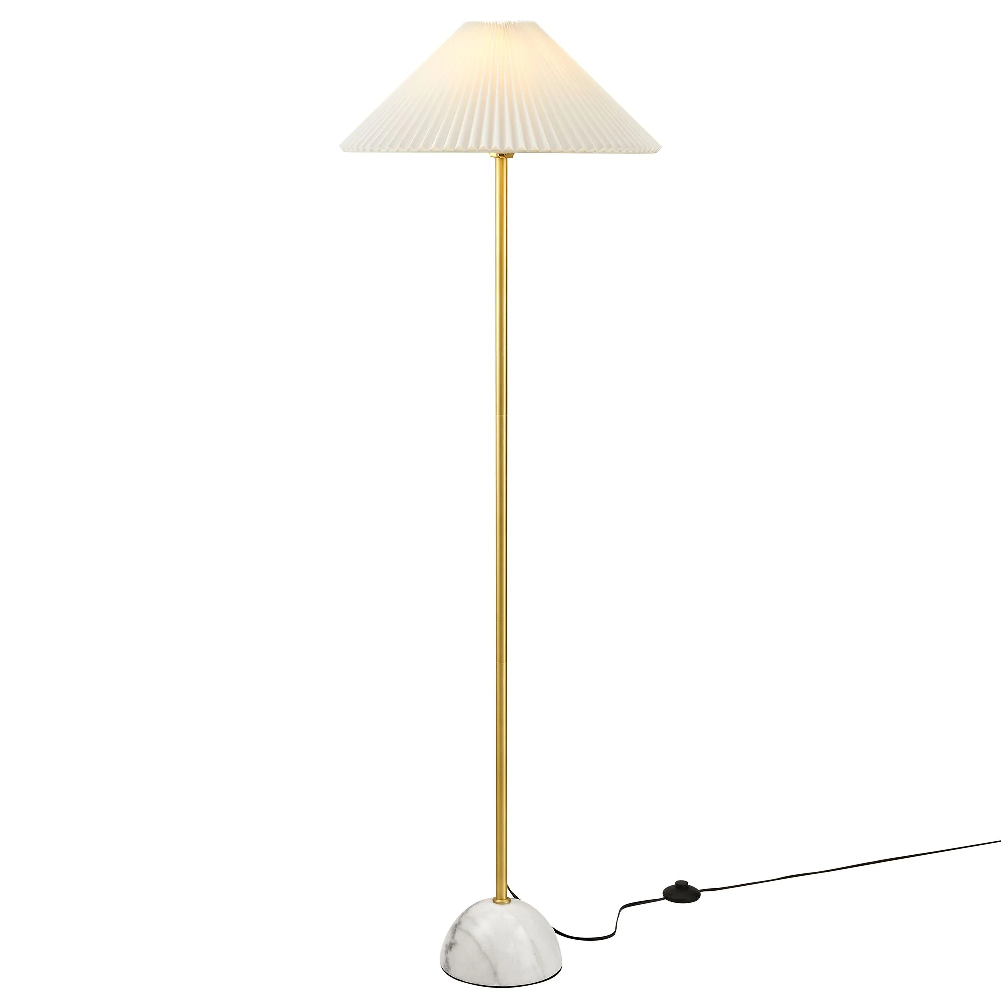 Illusion Marble Dome Floor Lamp by Modway - Image 12