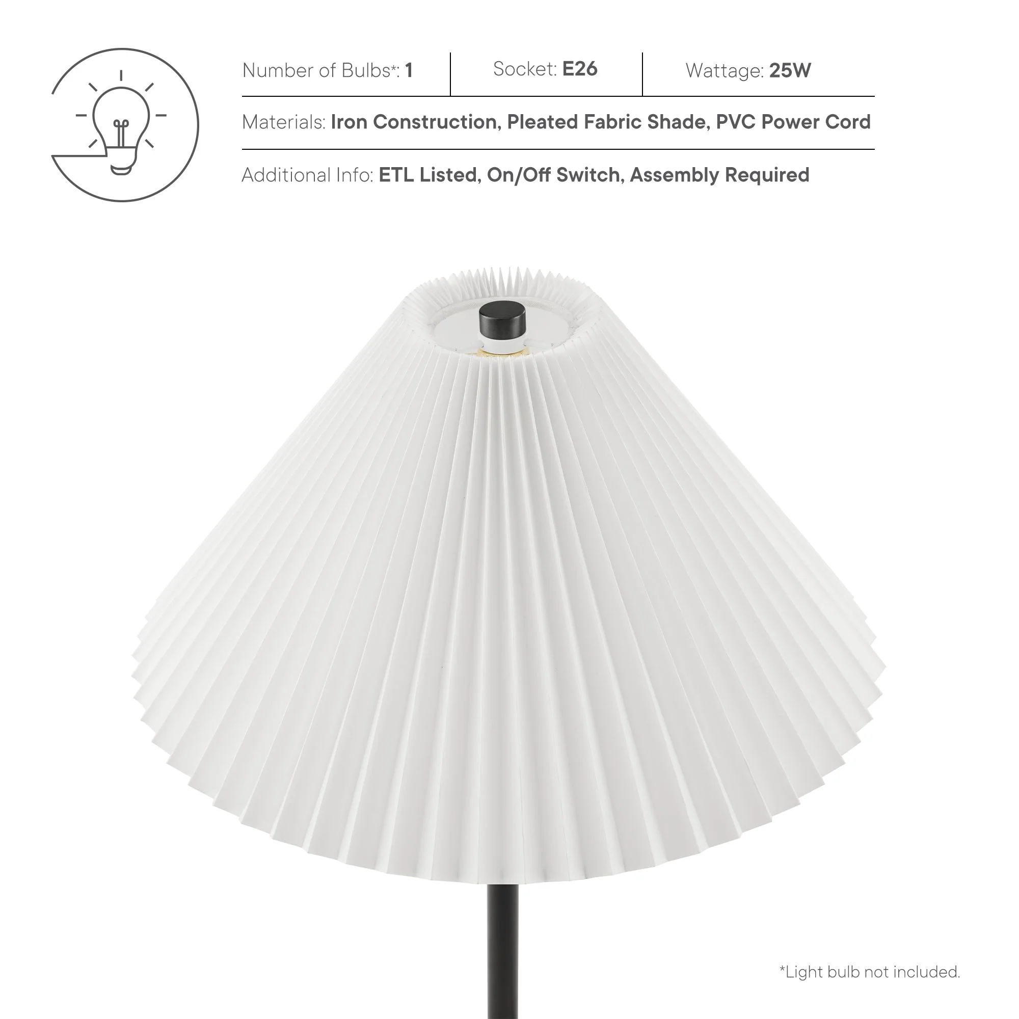 Illusion Marble Dome Floor Lamp by Modway - Image 9
