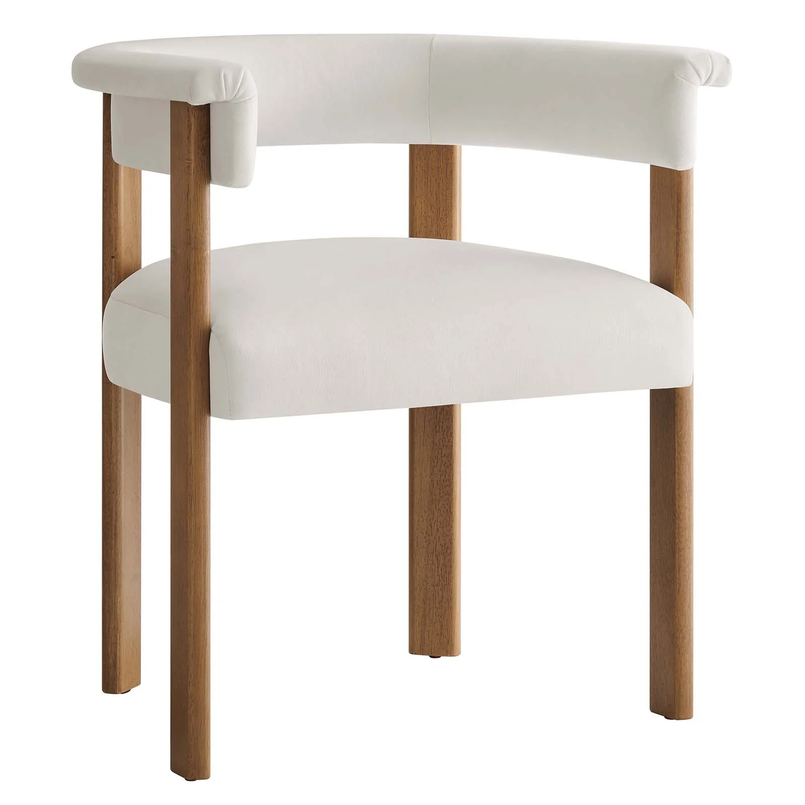 Imogen Performance Velvet Barrel Dining Chairs - Set of 2 By Modway - EEI-6775 - Image 4