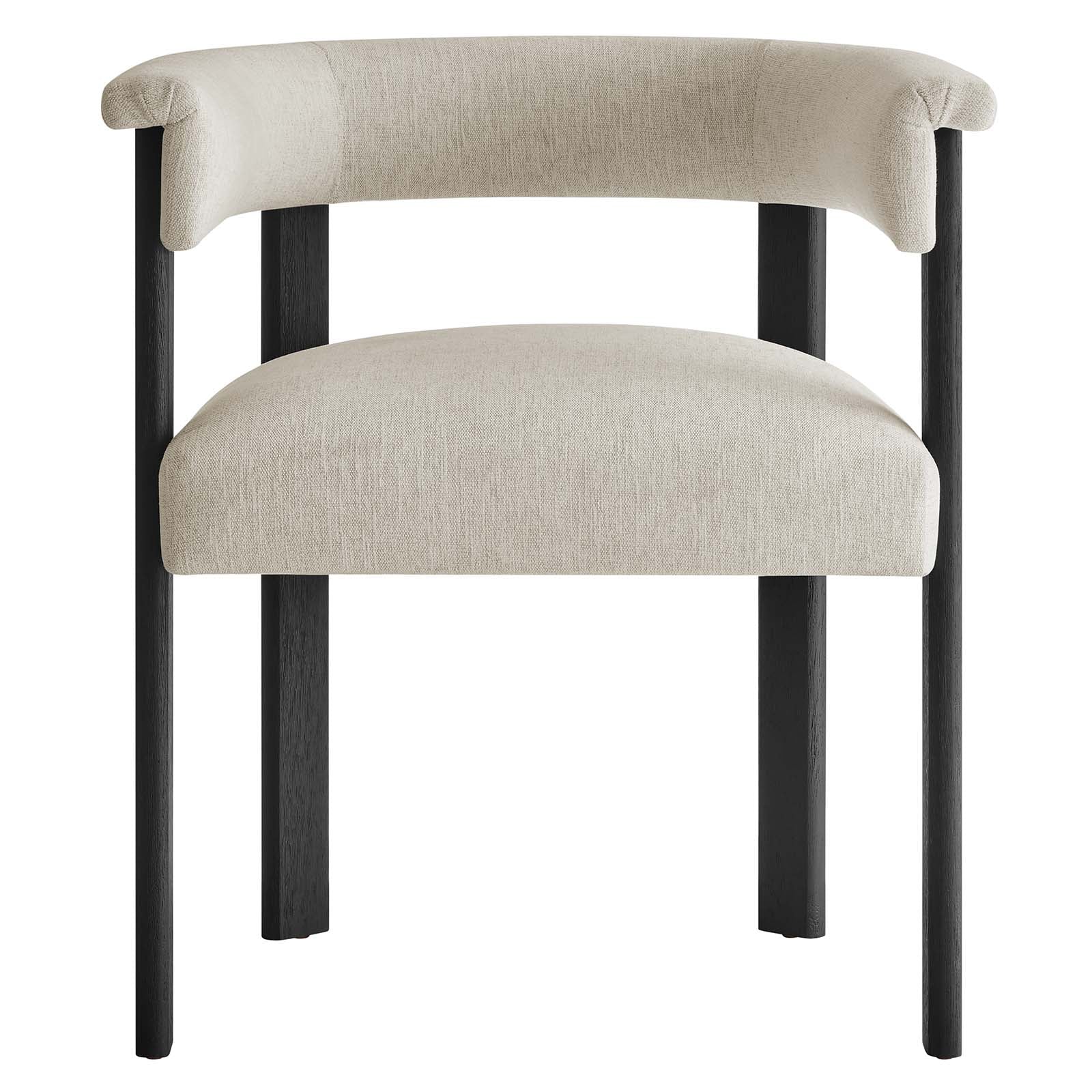 Imogen Woven Heathered Fabric Upholstered Barrel Dining Chairs - Set of 2 By Modway - EEI-6776 - Image 17