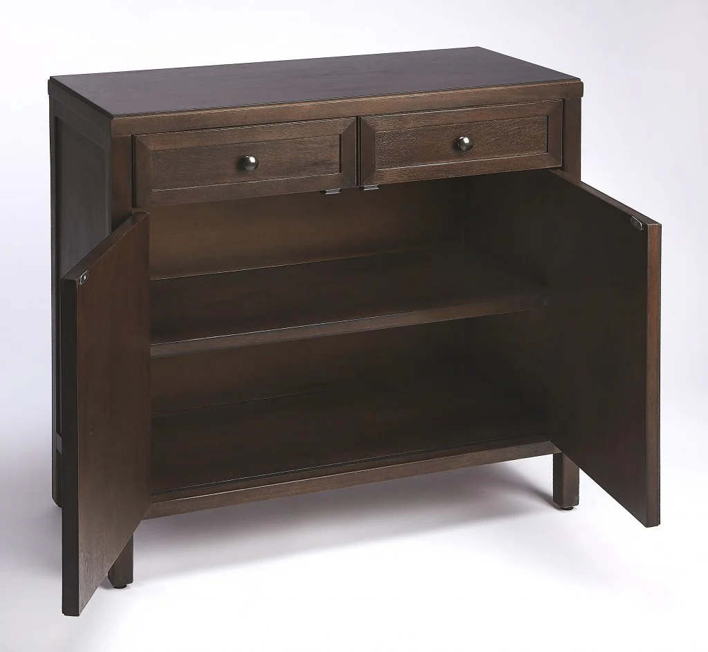 Imperial Coffee Console Cabinet By Homeroots - Image 2