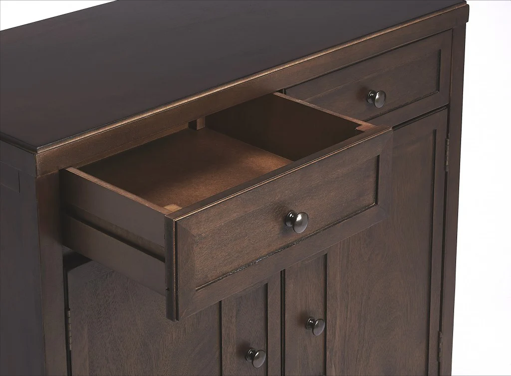 Imperial Coffee Console Cabinet By Homeroots - Image 3
