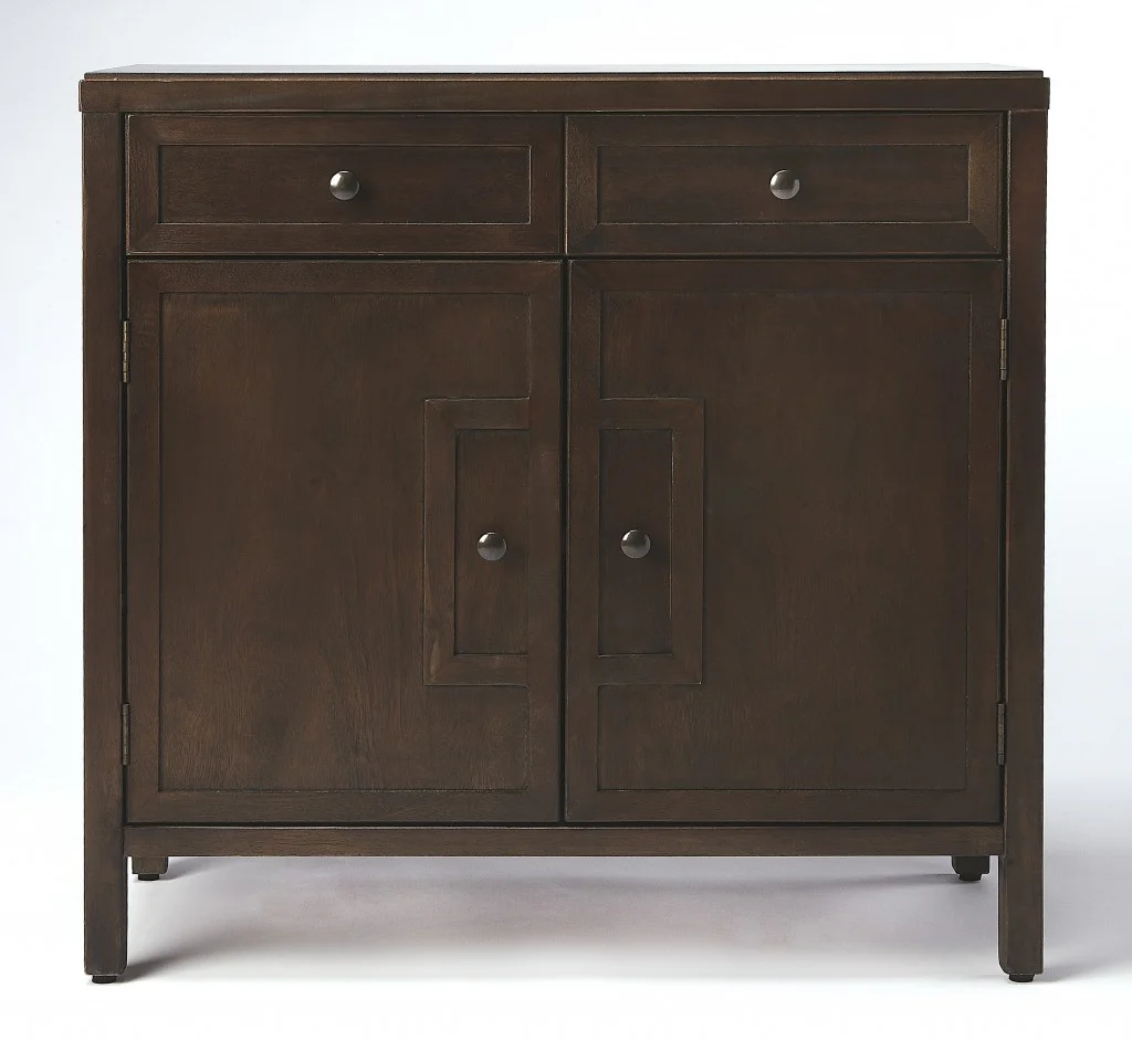 Imperial Coffee Console Cabinet By Homeroots - Image 4