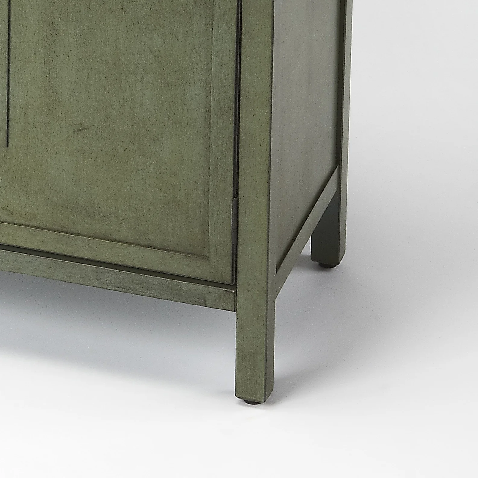 Imperial Green Console Cabinet By Homeroots - Image 4