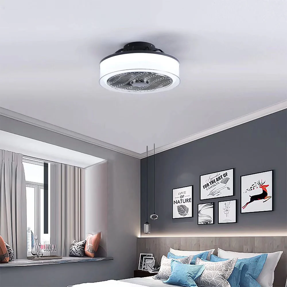 Industrial Ceiling Fan and Light By Homeroots - Image 3