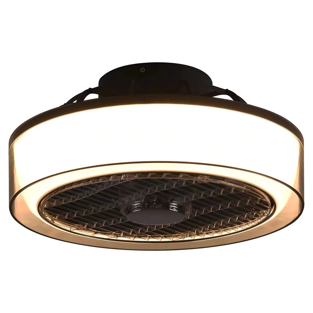 Industrial Ceiling Fan and Light By Homeroots - Image 5