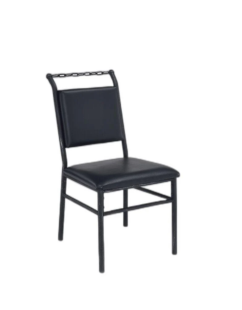 Industrial Chain Upholstered Chair By Homeroots - Image 9