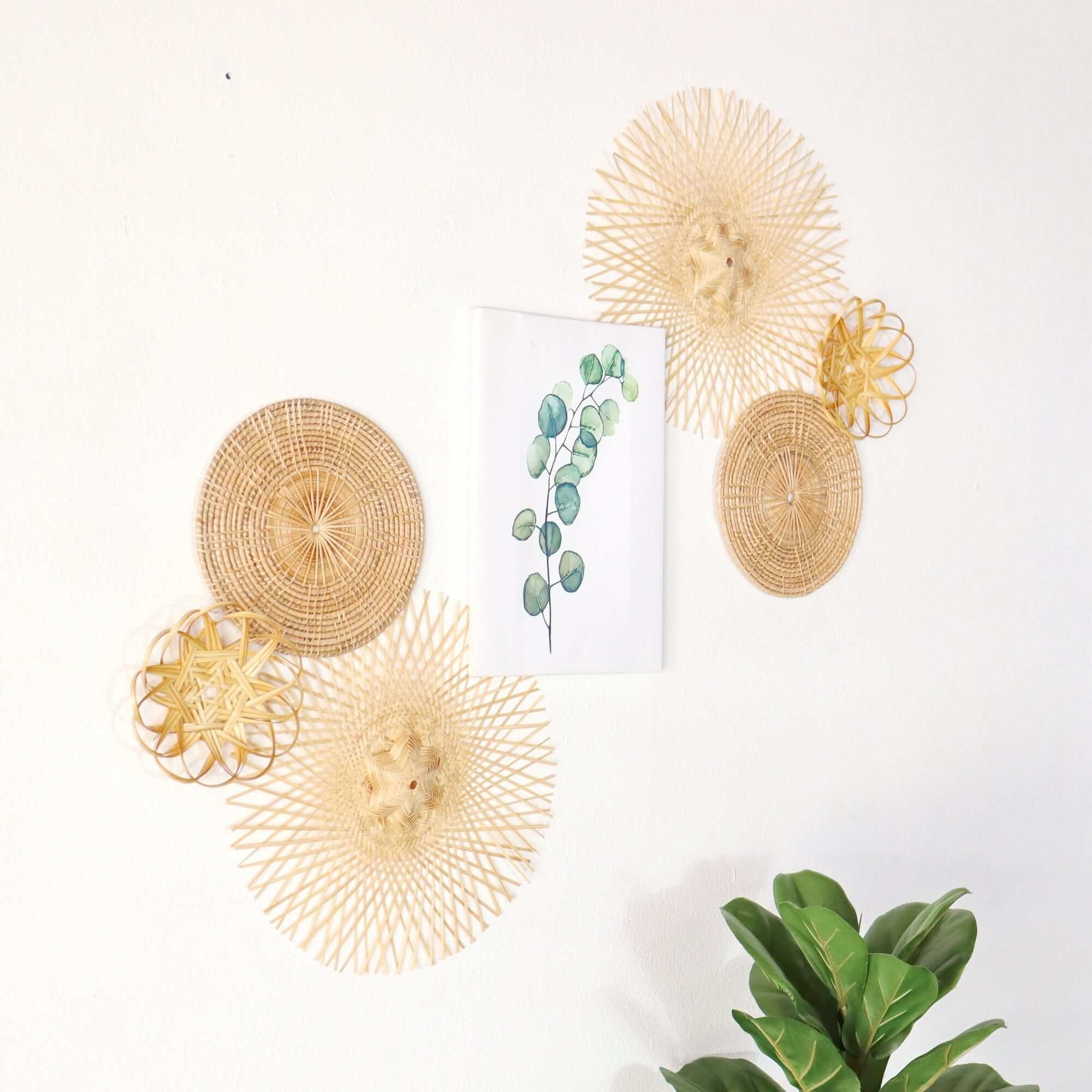Ing Fah - Wall Hanging Art Decor Set By Thaihome - Image 4