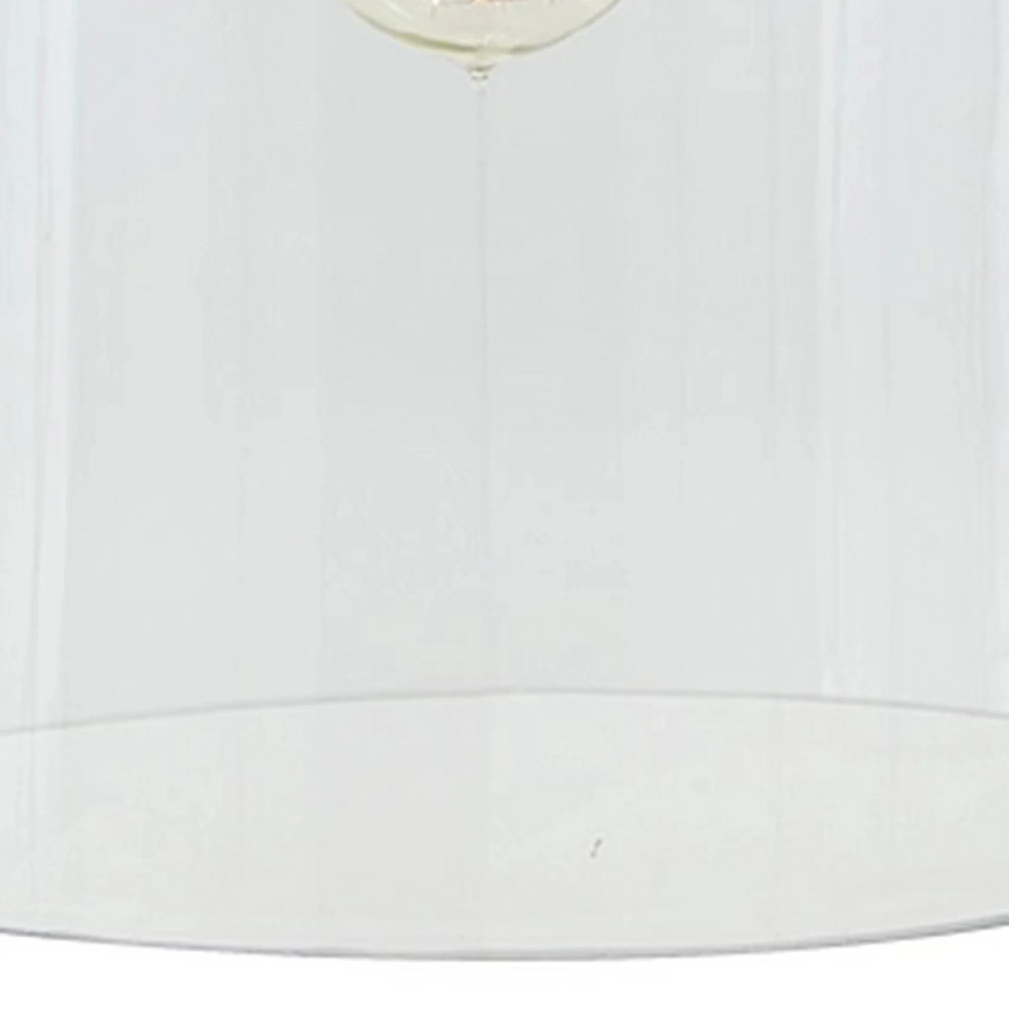 Inverted U Glass Pendant Light with Wood Finial Crown Top, Brown and Clear By Benzara - Image 4