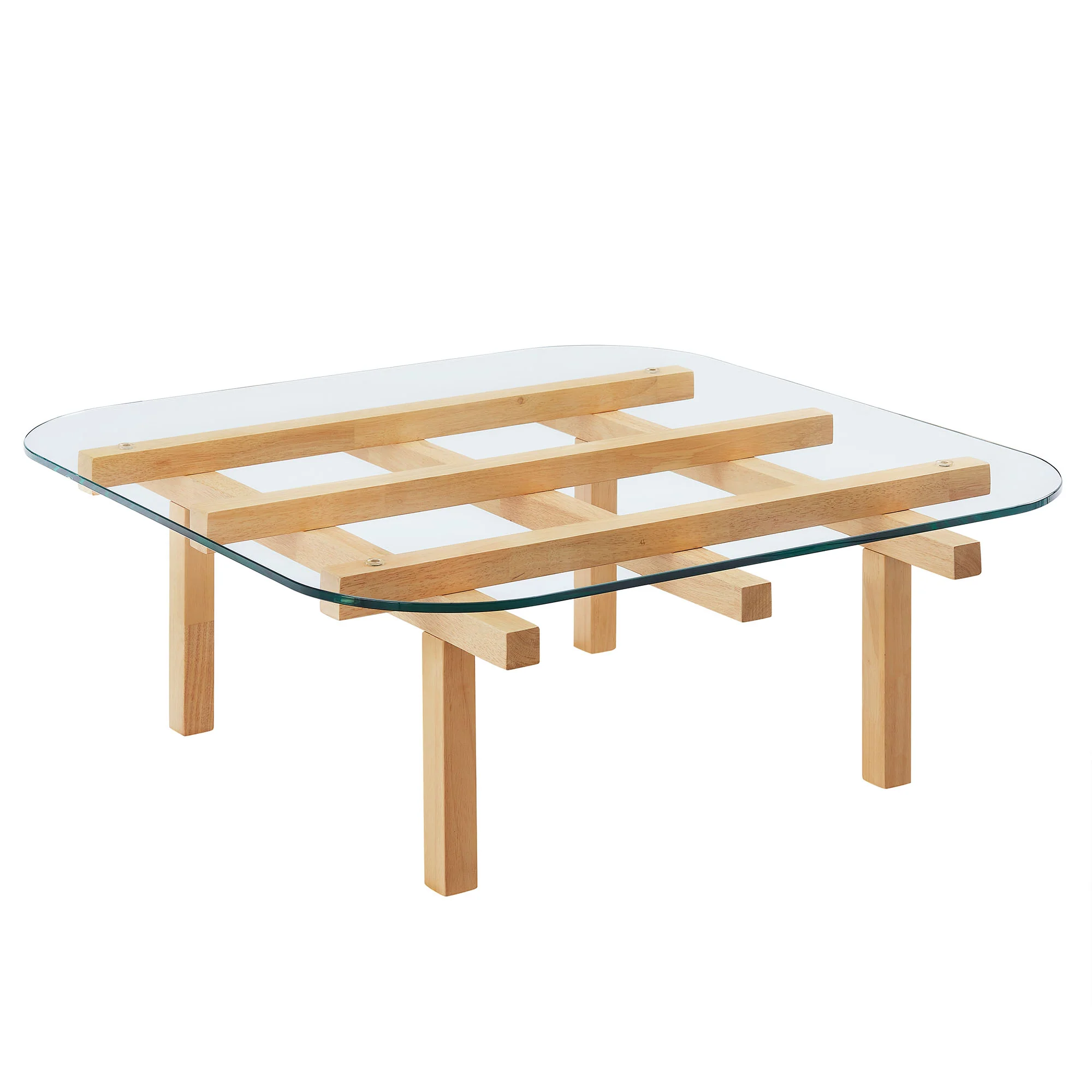 Isby 35 Inch Tempered Glass Coffee Table by Modway - Image 2