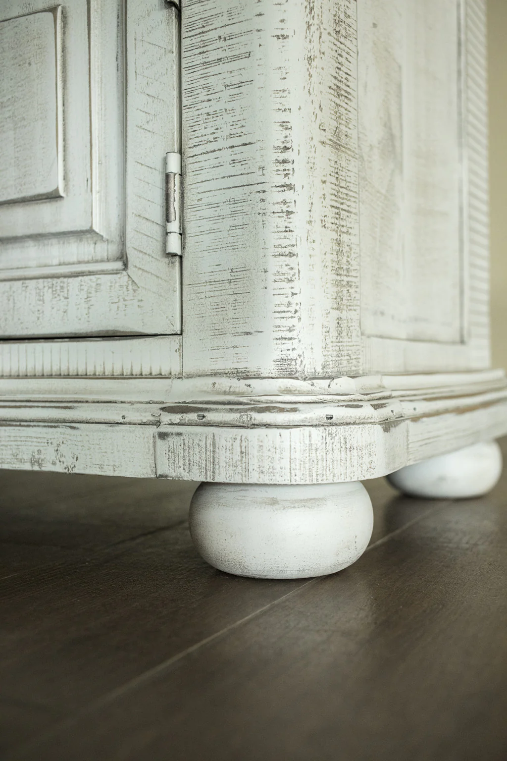Ivory One Drawer Nightstand By Homeroots - Image 2