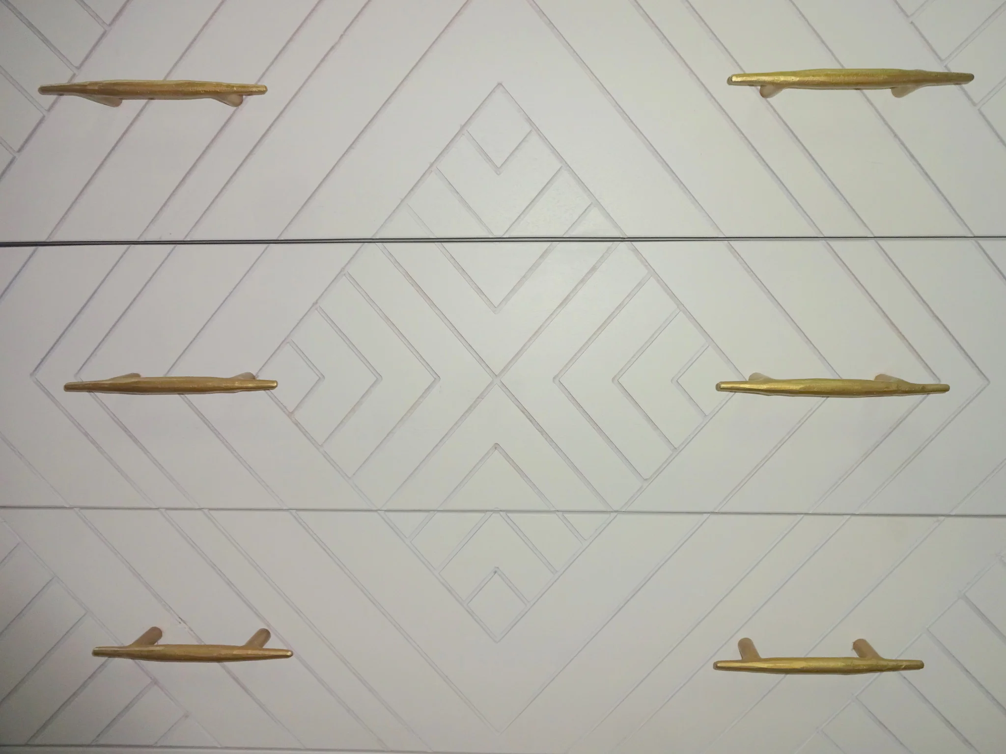 Ivory Solid Wood Three Drawer Dresser By Homeroots - Image 4