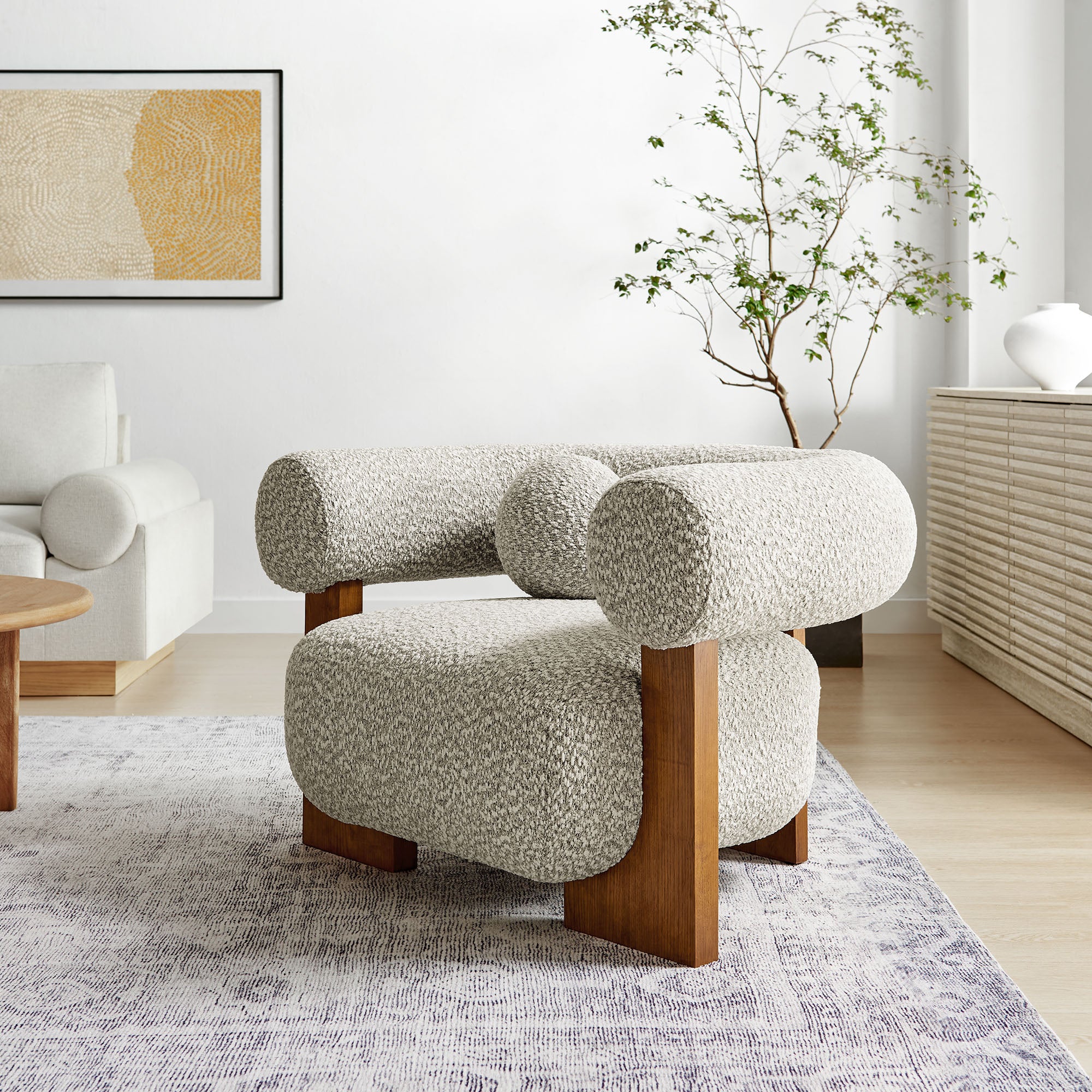 Jace Boucle Accent Chair by Modway - Image 16