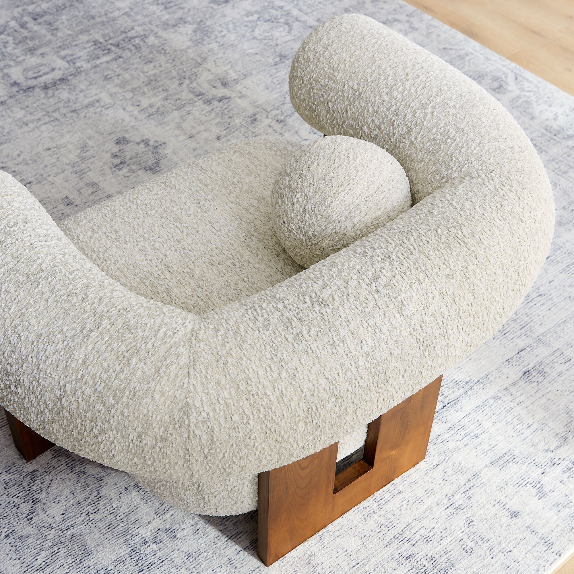 Jace Boucle Accent Chair by Modway - Image 7